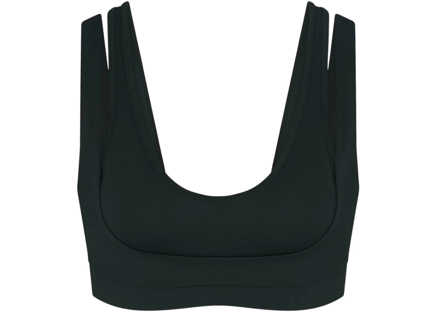 Nike x SKIMS Women's Matte Double Strap Scoop Bra Dark Teal
