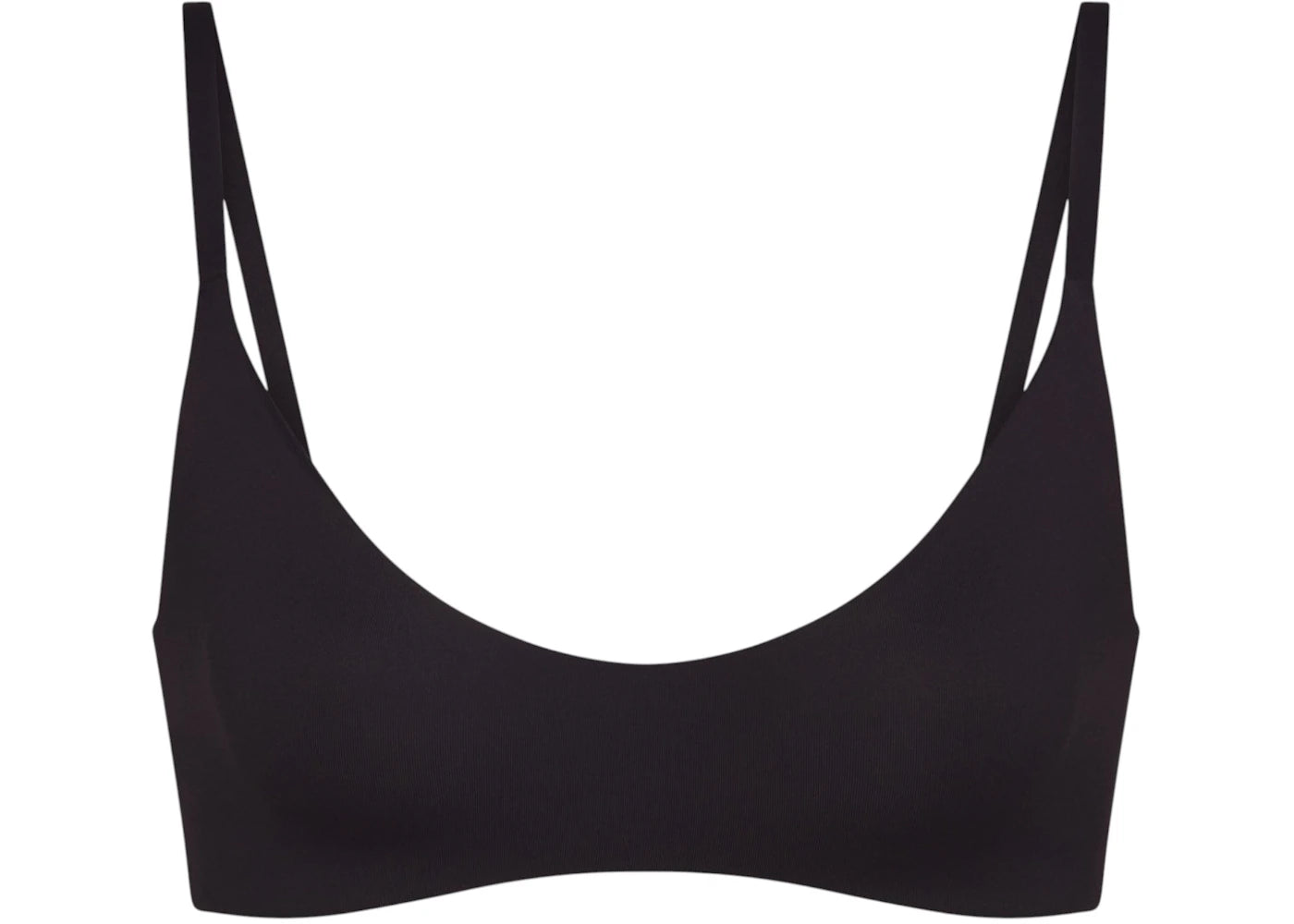 Nike x SKIMS Women's Matte Micro Scoop Bra Obsidian