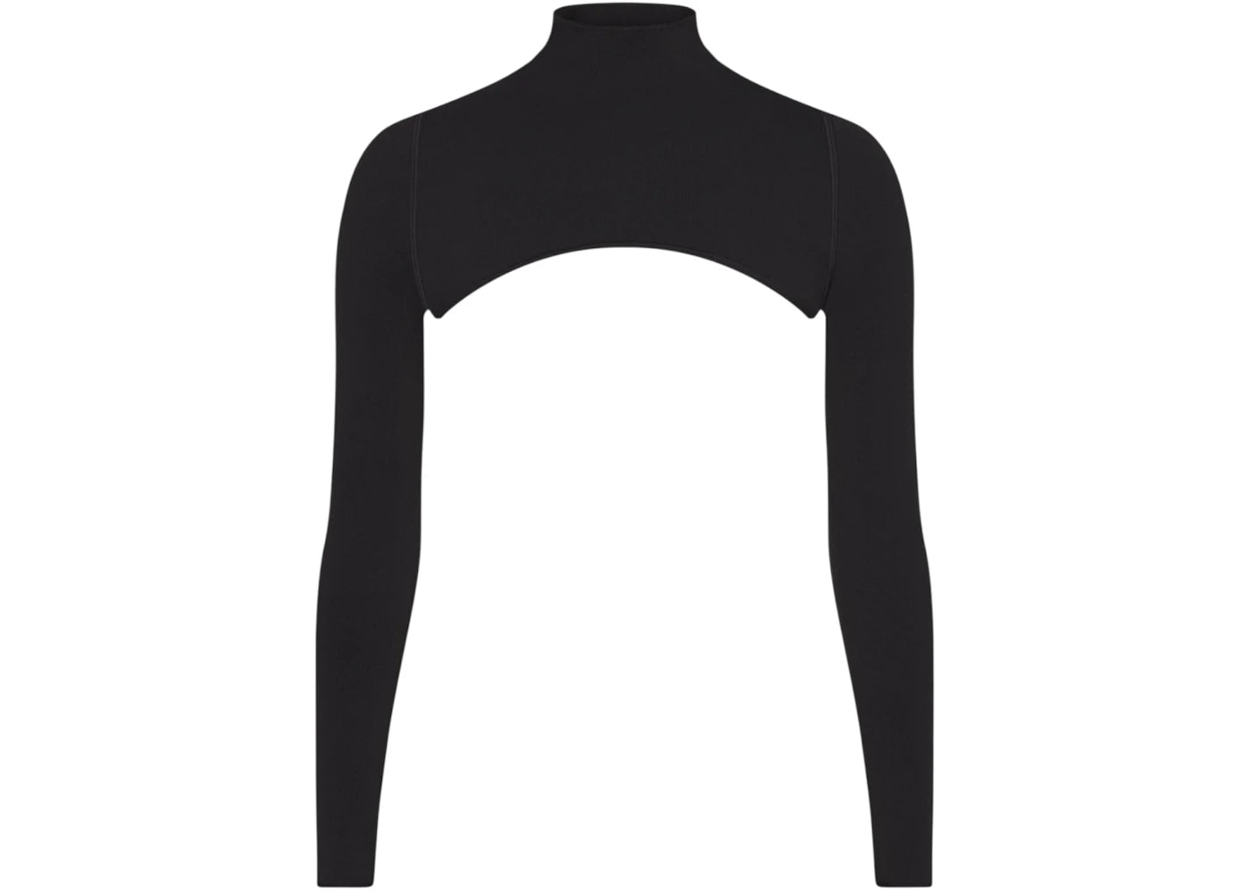 Nike x SKIMS Women's Vintage Seamless Shrug Obsidian