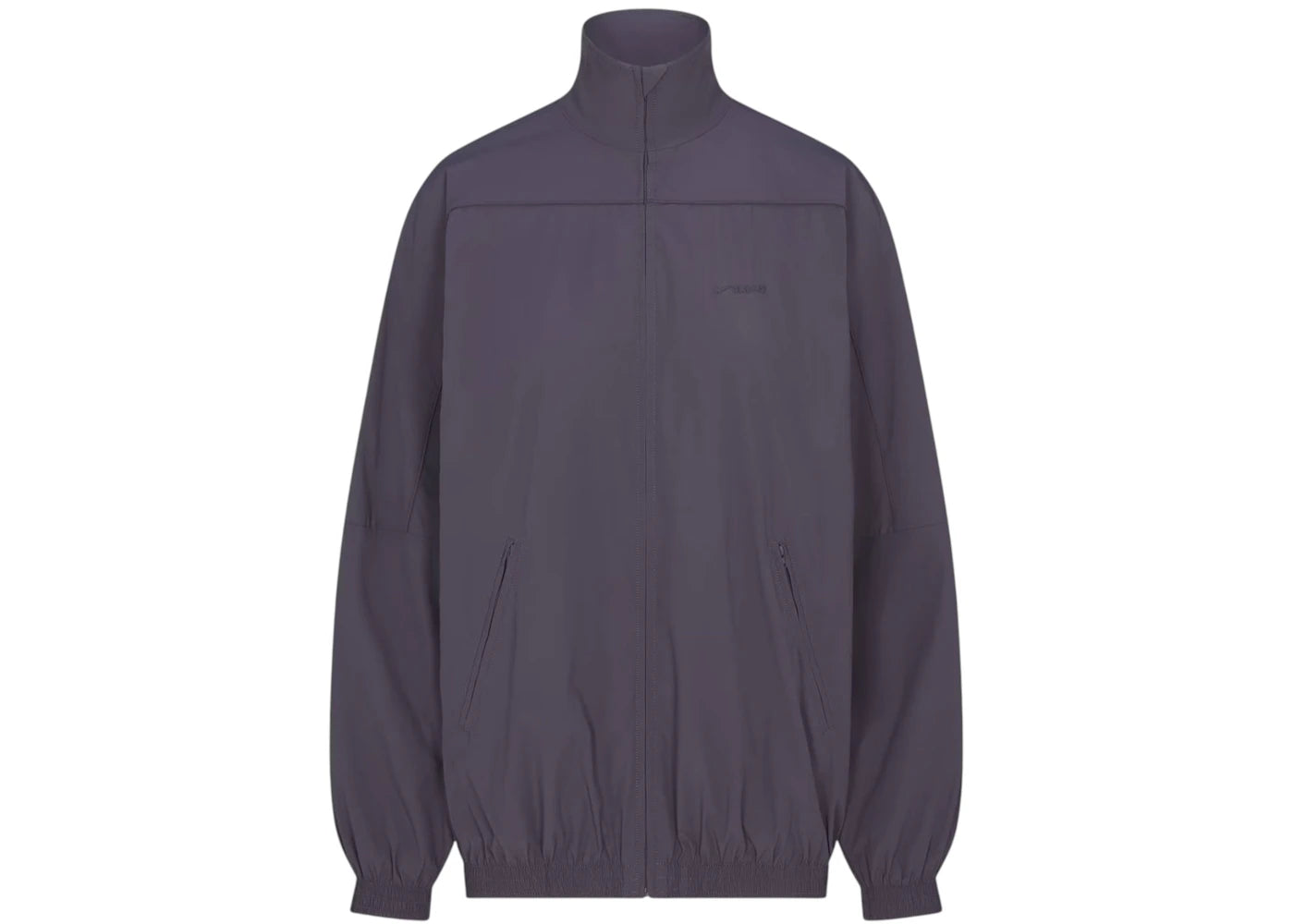 Nike x SKIMS Women's Woven Nylon Oversized Track Jacket Raven