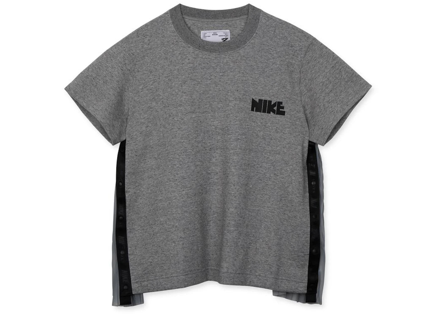 Nike x Sacai SS Fleece Top Dark Grey Heather (Womens)