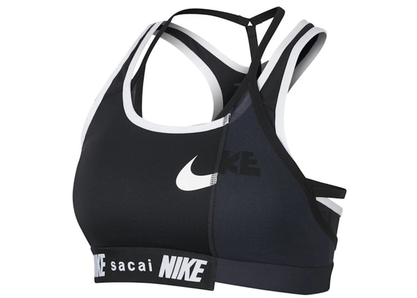 Nike x Sacai Sports Bra Black/Navy