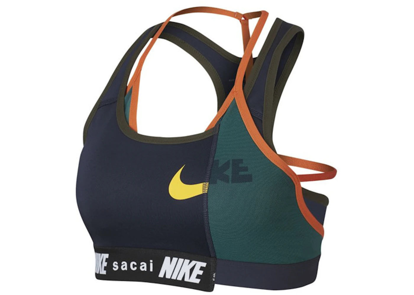 Nike x Sacai Sports Bra Navy/Green