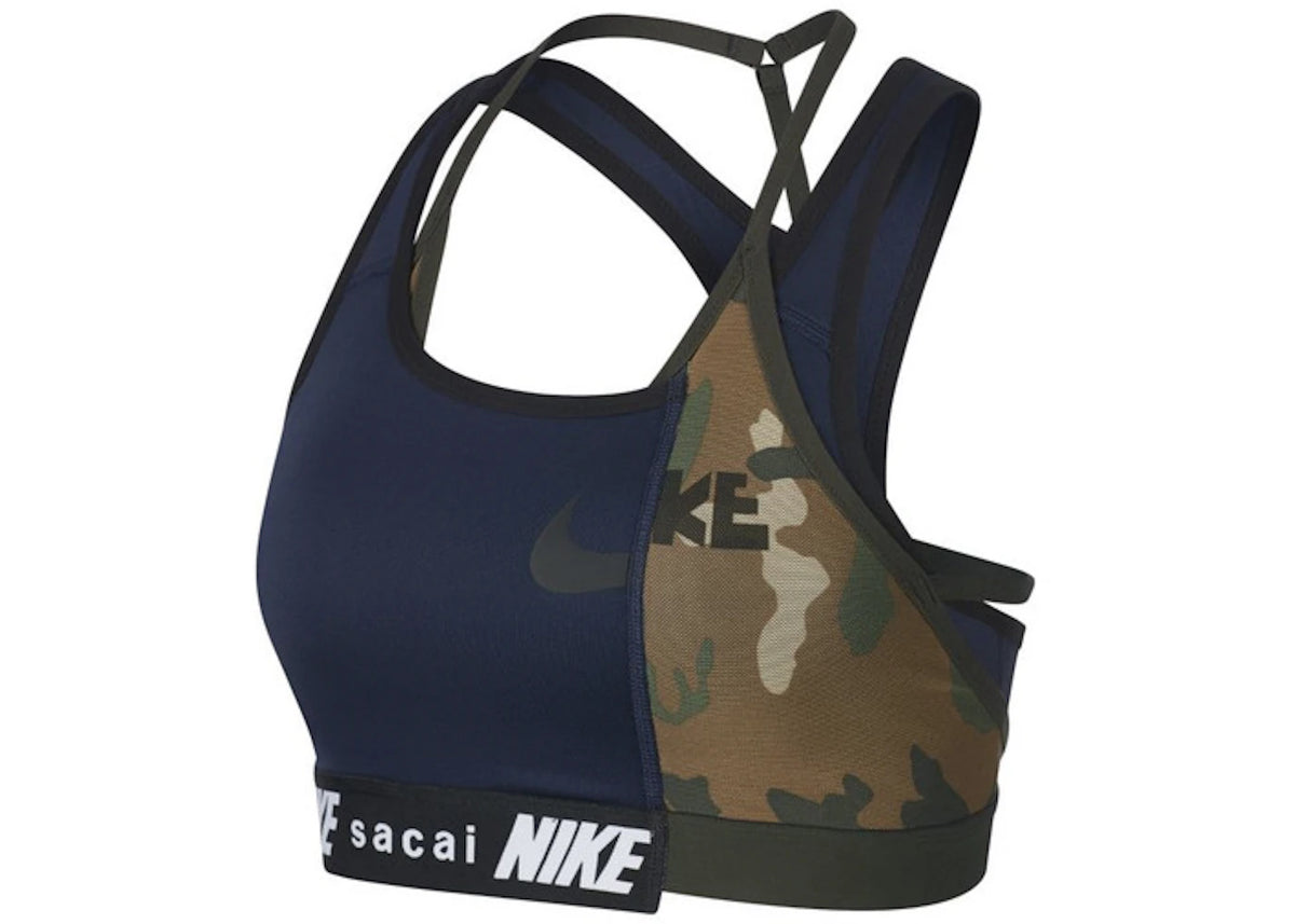 Nike x Sacai Sports Bra Navy/Khaki