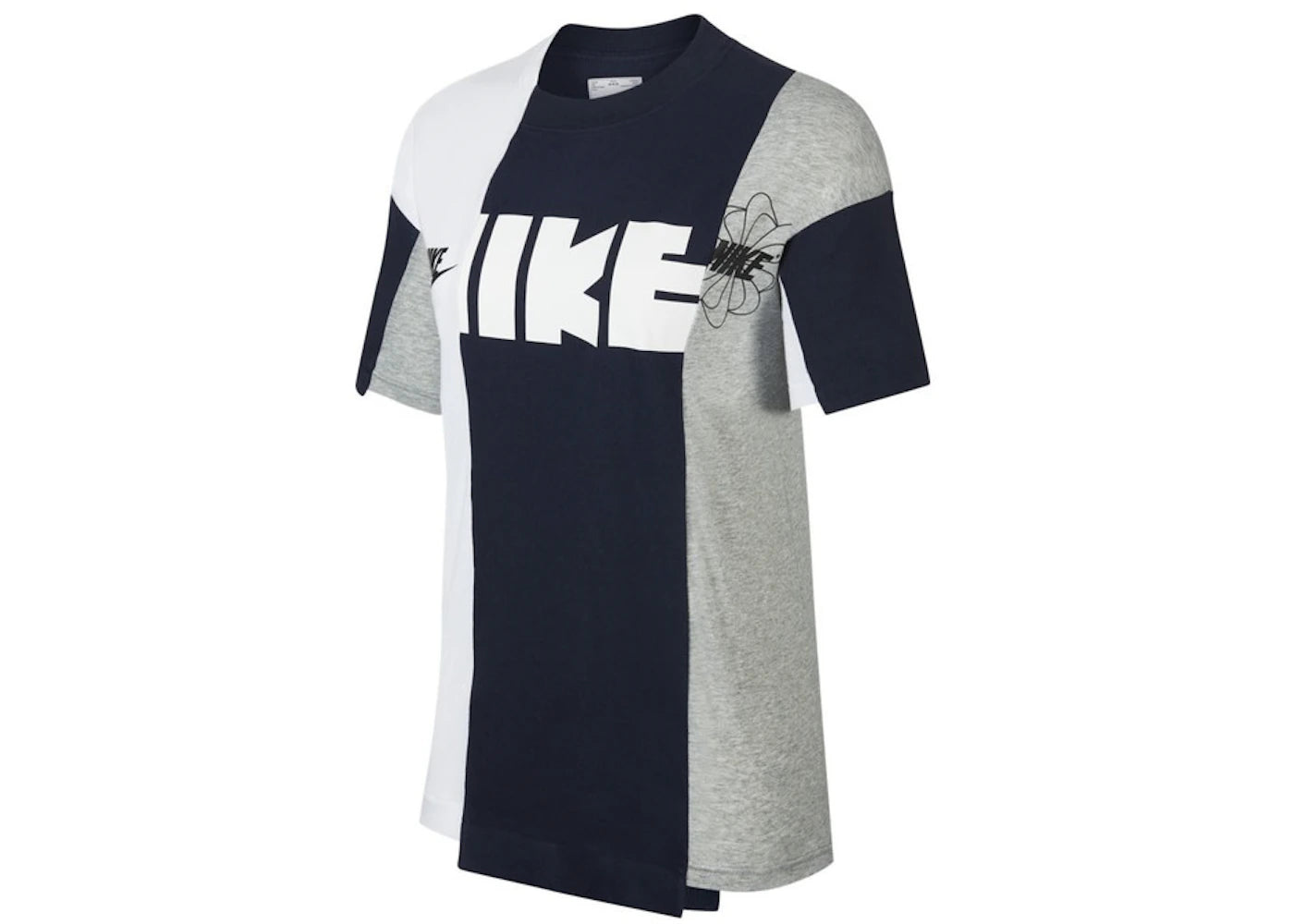 Nike x Sacai Tee Grey/Navy