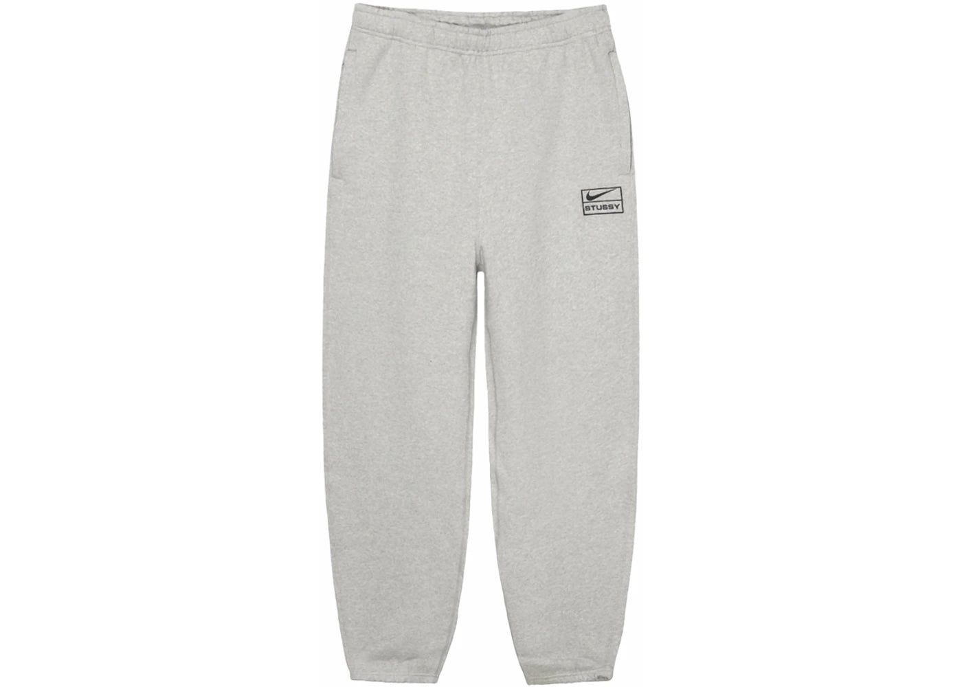 Nike x Stussy NRG BR Fleece Sweatpants (Asia Sizing FW23) Grey Heather