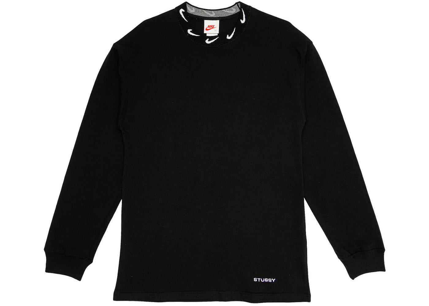 Nike x Stussy NRG BR LS Knit Top Black
