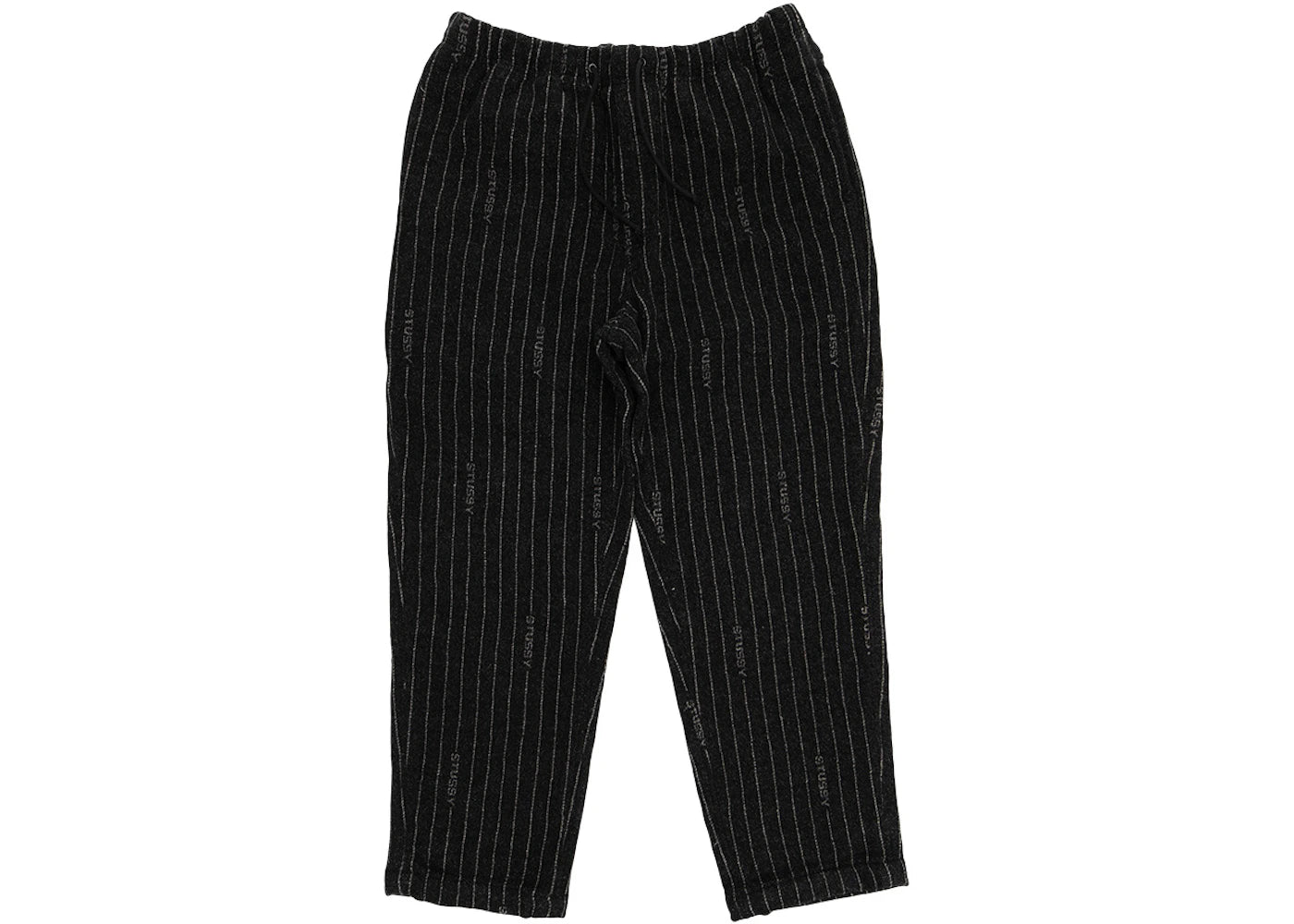 Nike x Stussy Striped Wool Pants Black