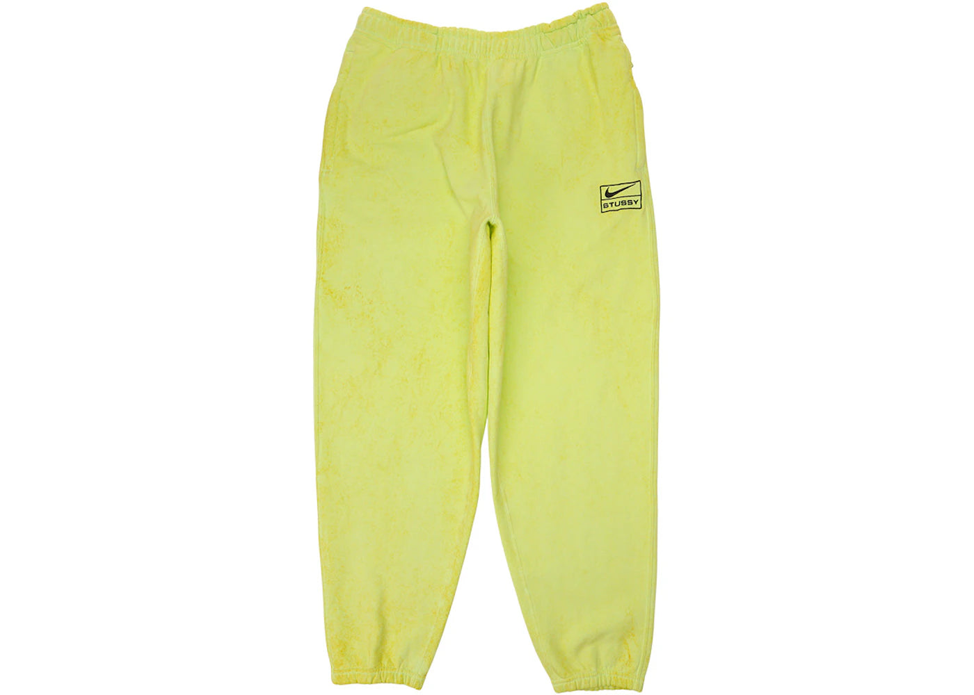Nike x Stussy Washed Sweatpants Volt