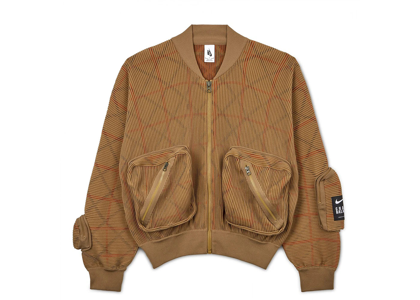 Nike x Undercover SR MA-1 Bomber Jacket Brown