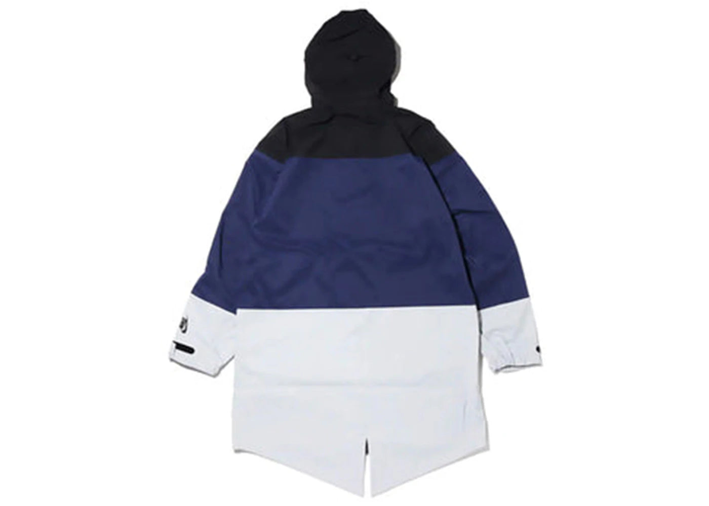 Nike Lab Colorblock Windbreaker Parka Jacket Black/Midnight Navy/Wolf Grey