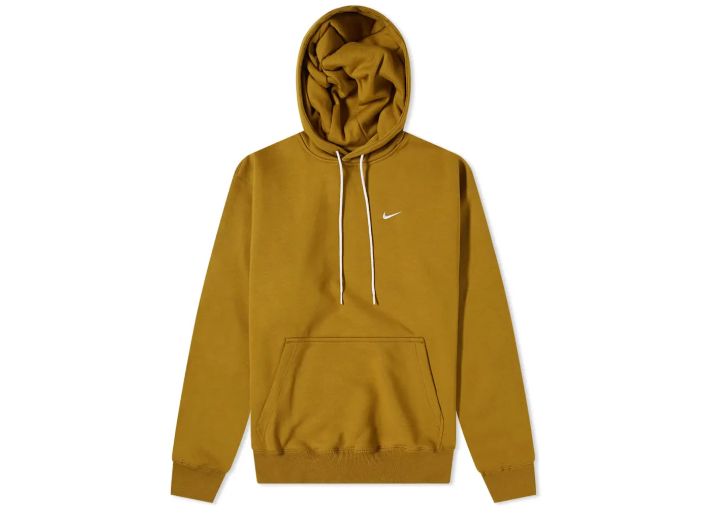 Nike Lab Solo Swoosh Fleece Hoodie Desert Moss