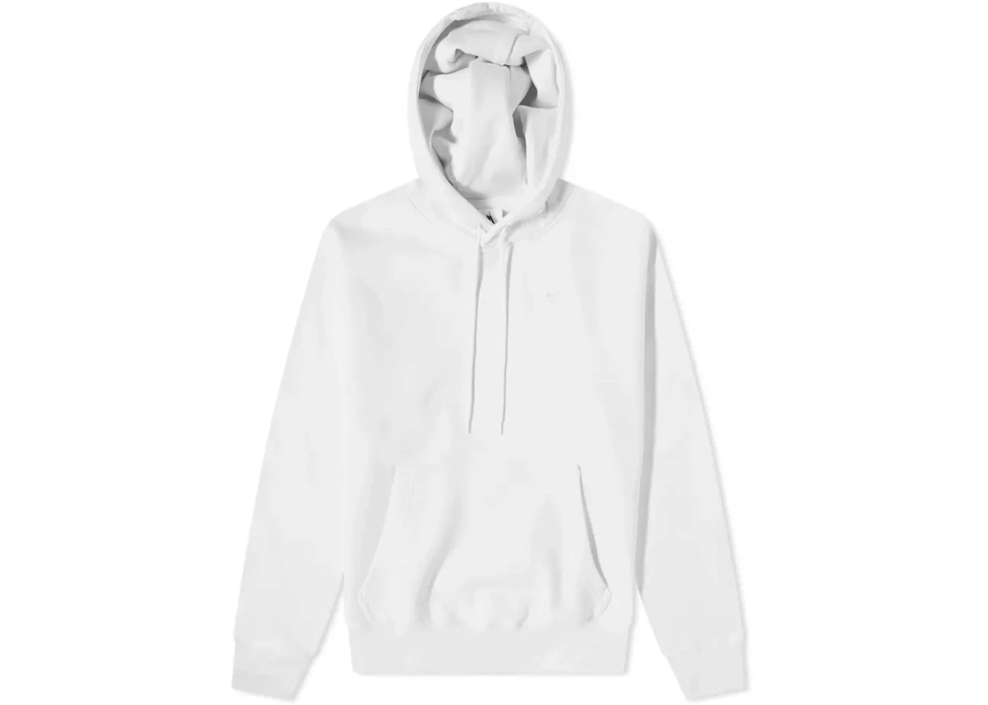 Nike Lab Solo Swoosh Fleece Hoodie Summit White