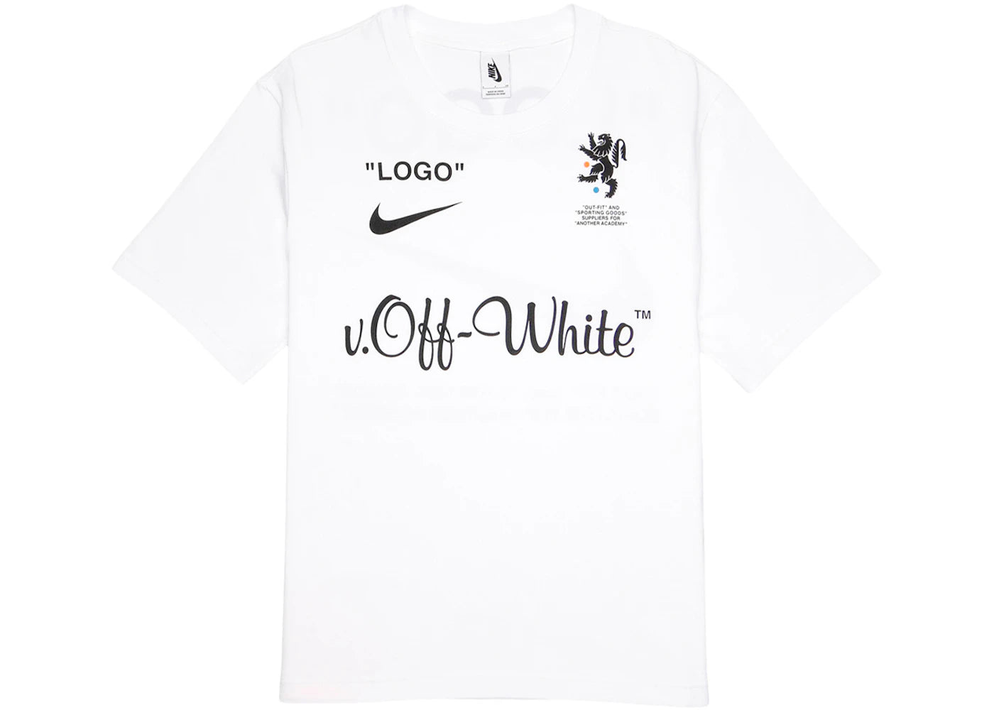 Nikelab x OFF-WHITE Mercurial NRG X Tee White