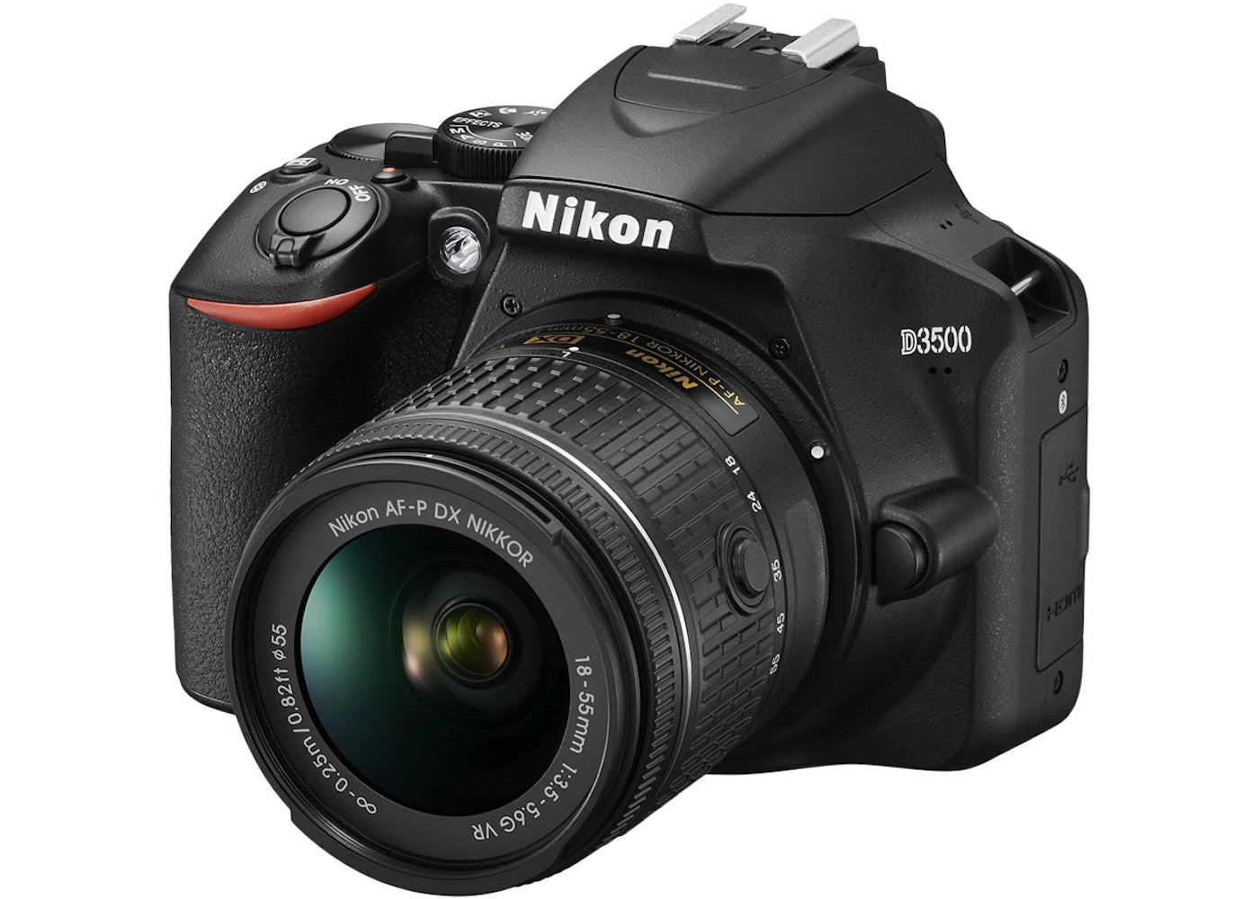 Nikon D3500 24.2MP DSLR Camera with AF-P 18-55mm VR Lens & 70-300mm Dual Zoom Lens Kit 1588