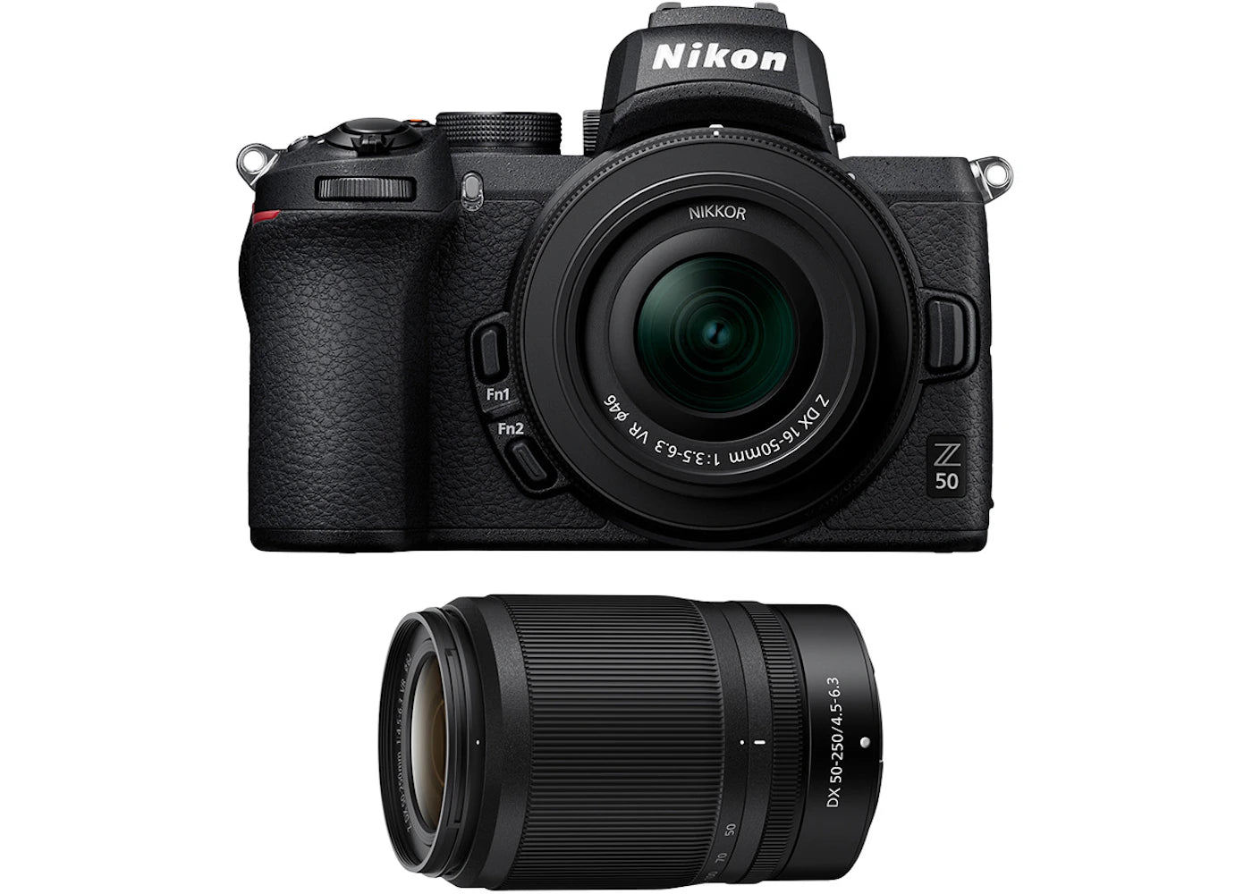 Nikon Z 50 DX-format Mirrorless Camera w/ NIKKOR Z DX 16-50mm & 50-250mm VR Lens 1632