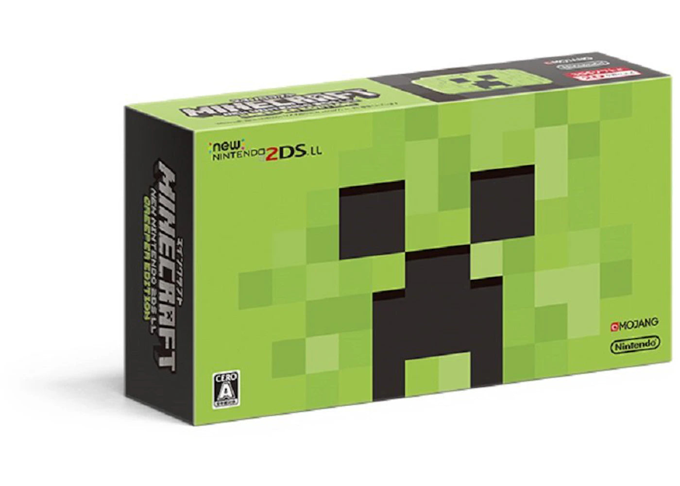 Nintendo 2DS Minecraft Creeper Edition (JPN Plug) JAN-S-MBDG