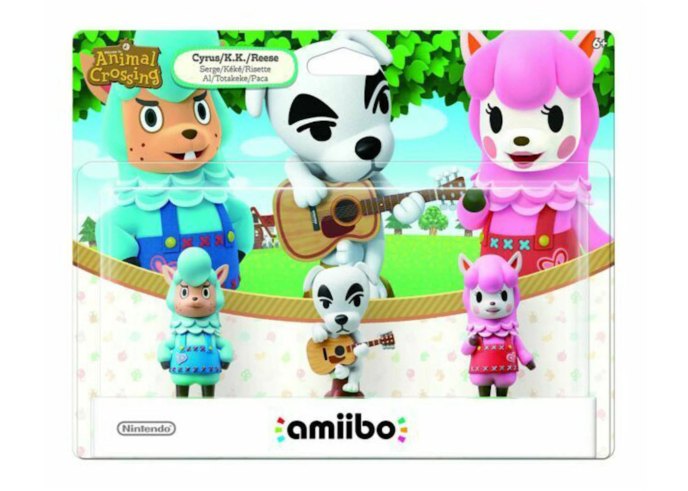 Nintendo Animal Crossing Cyrus/K.K./Reese amiibo