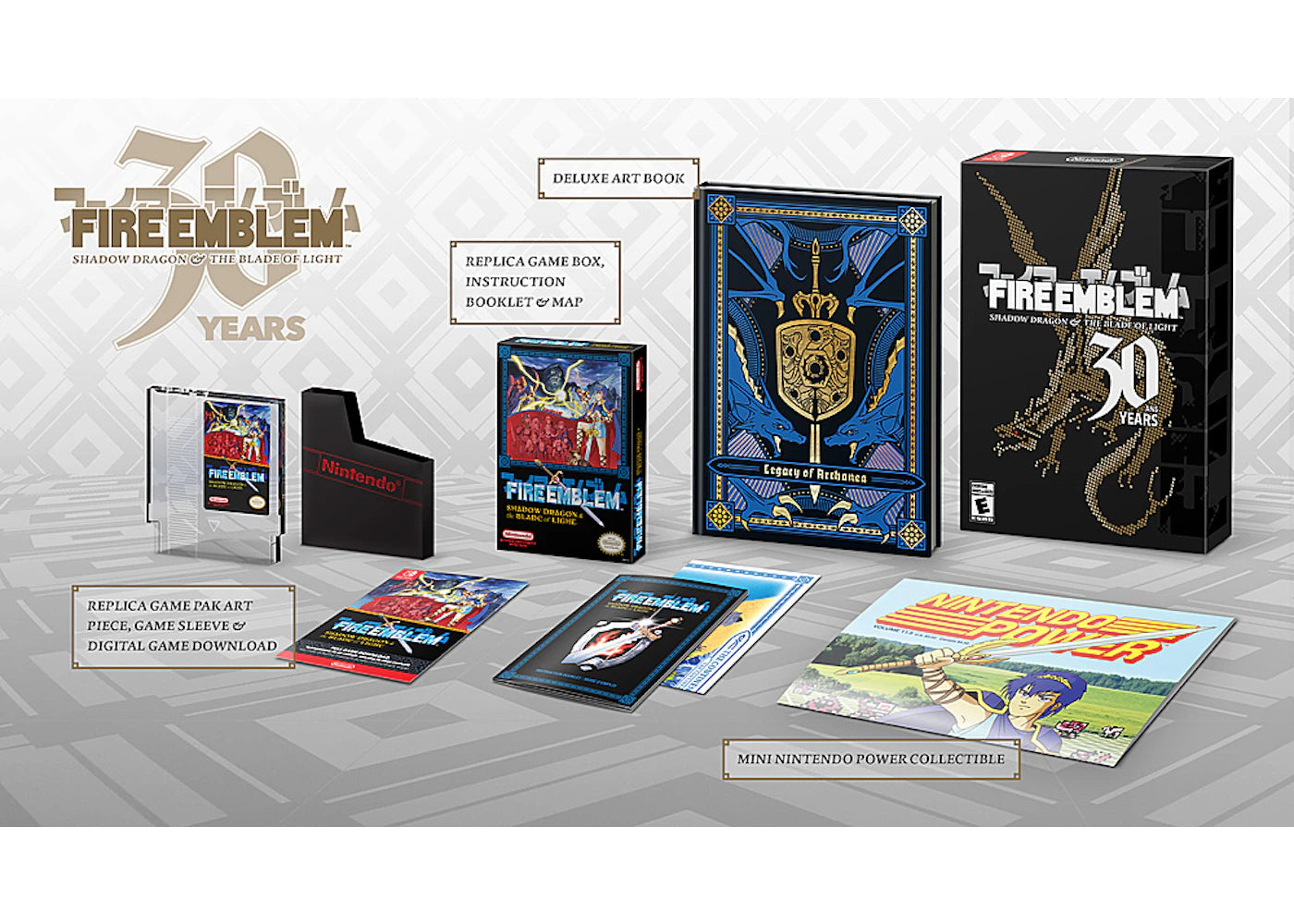 Nintendo Fire Emblem 30th Anniversary Edition Video Game Bundle