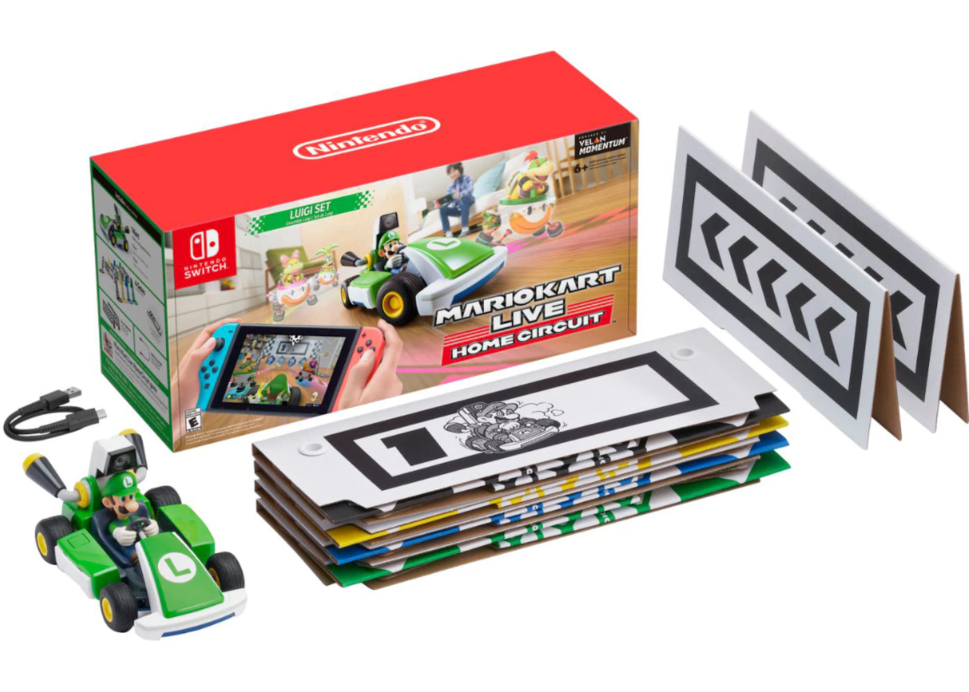 Nintendo Mario Kart Live: Home Circuit HACRRMBAA Luigi Set
