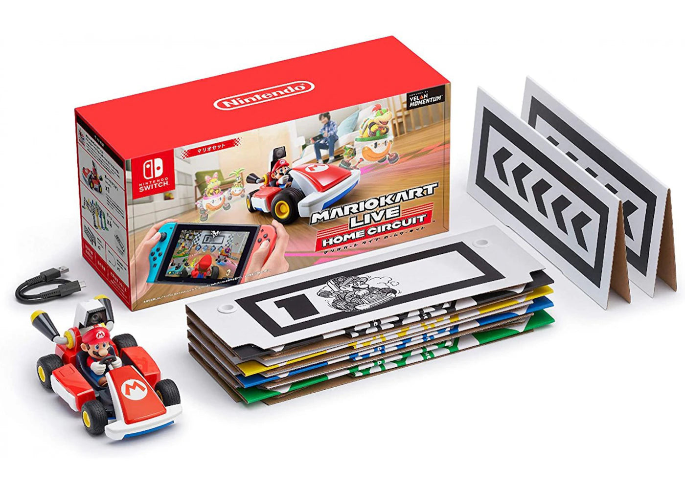 Nintendo Mario Kart Live: Home Circuit Mario Set HAC-A-RMAAA (JPN Version)