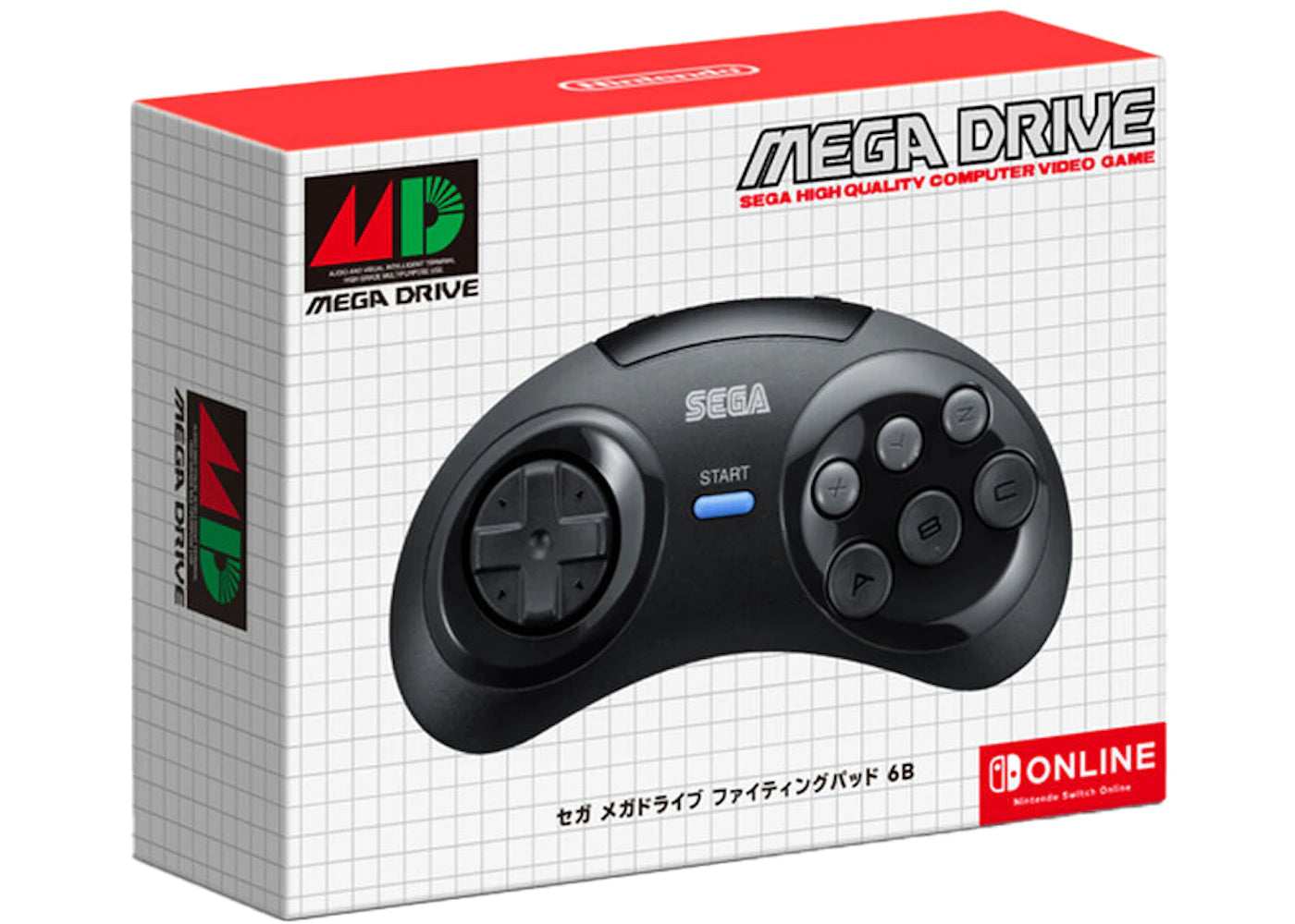 Nintendo SEGA Gensis Controller Pad JPN Plug