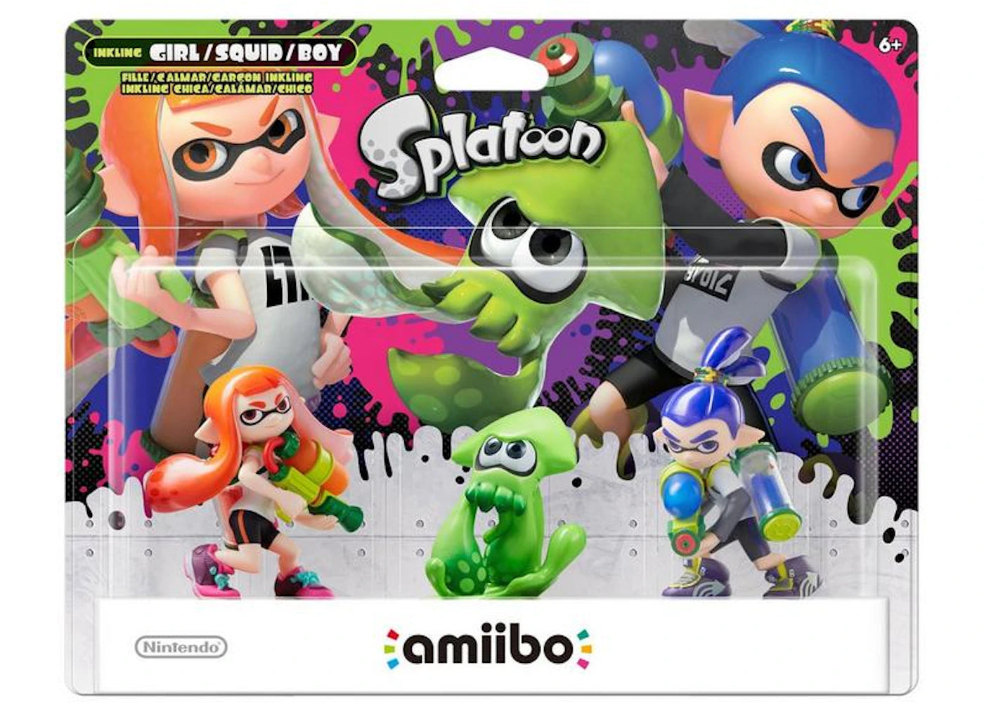 Nintendo Splatoon 3 Pack amiibo
