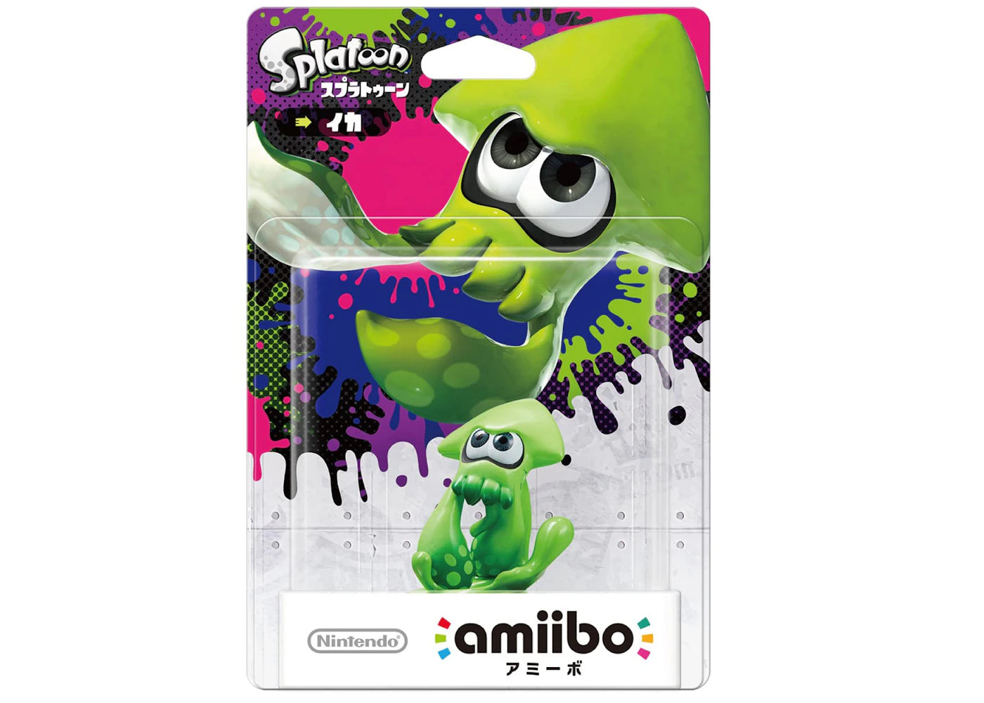 Nintendo Splatoon Inkling Squid amiibo Green