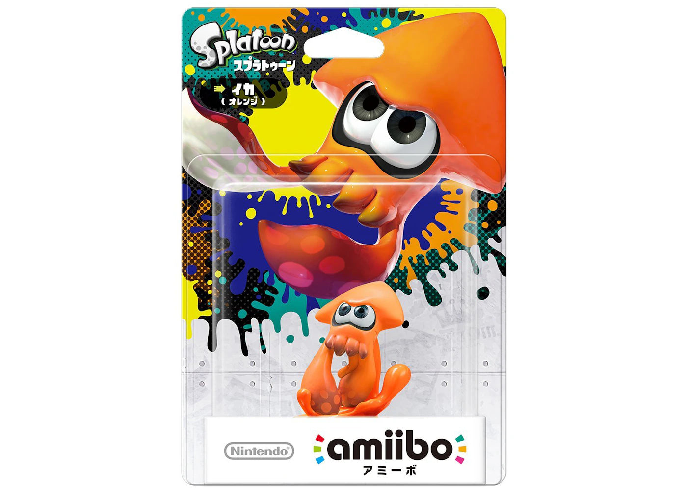 Nintendo Splatoon Inkling Squid amiibo Orange