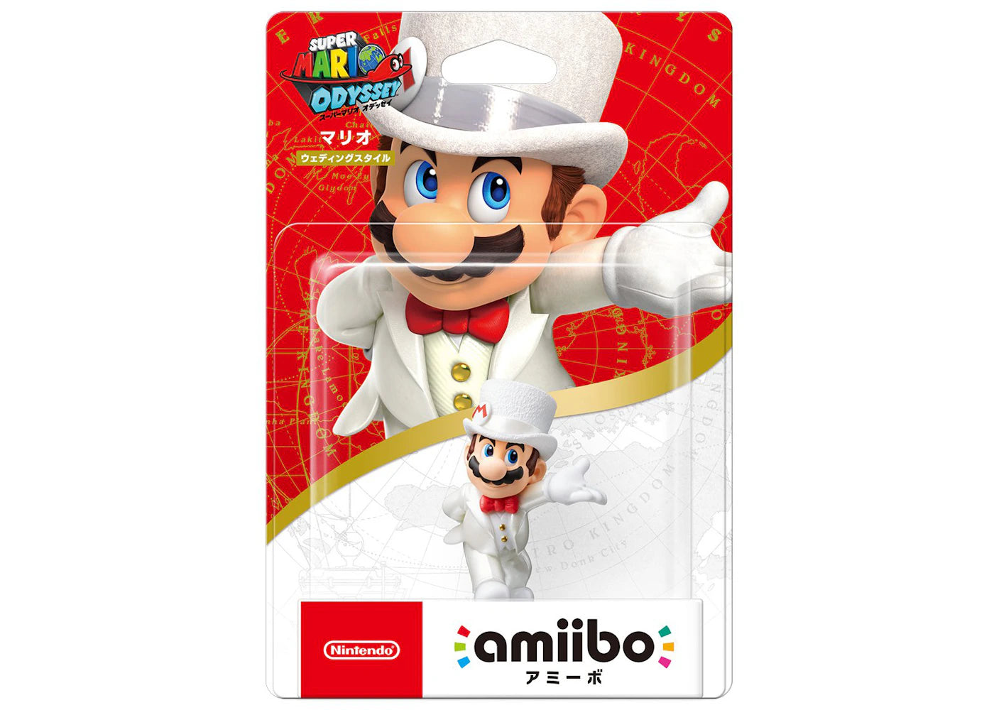 Nintendo Super Mario Odyssey Mario (Wedding Outfit) amiibo