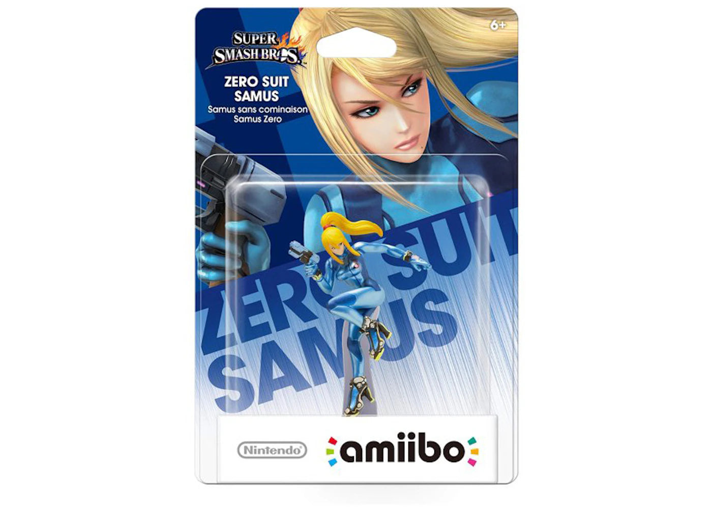 Nintendo Super Smash Bros Zero Suit Samus amiibo