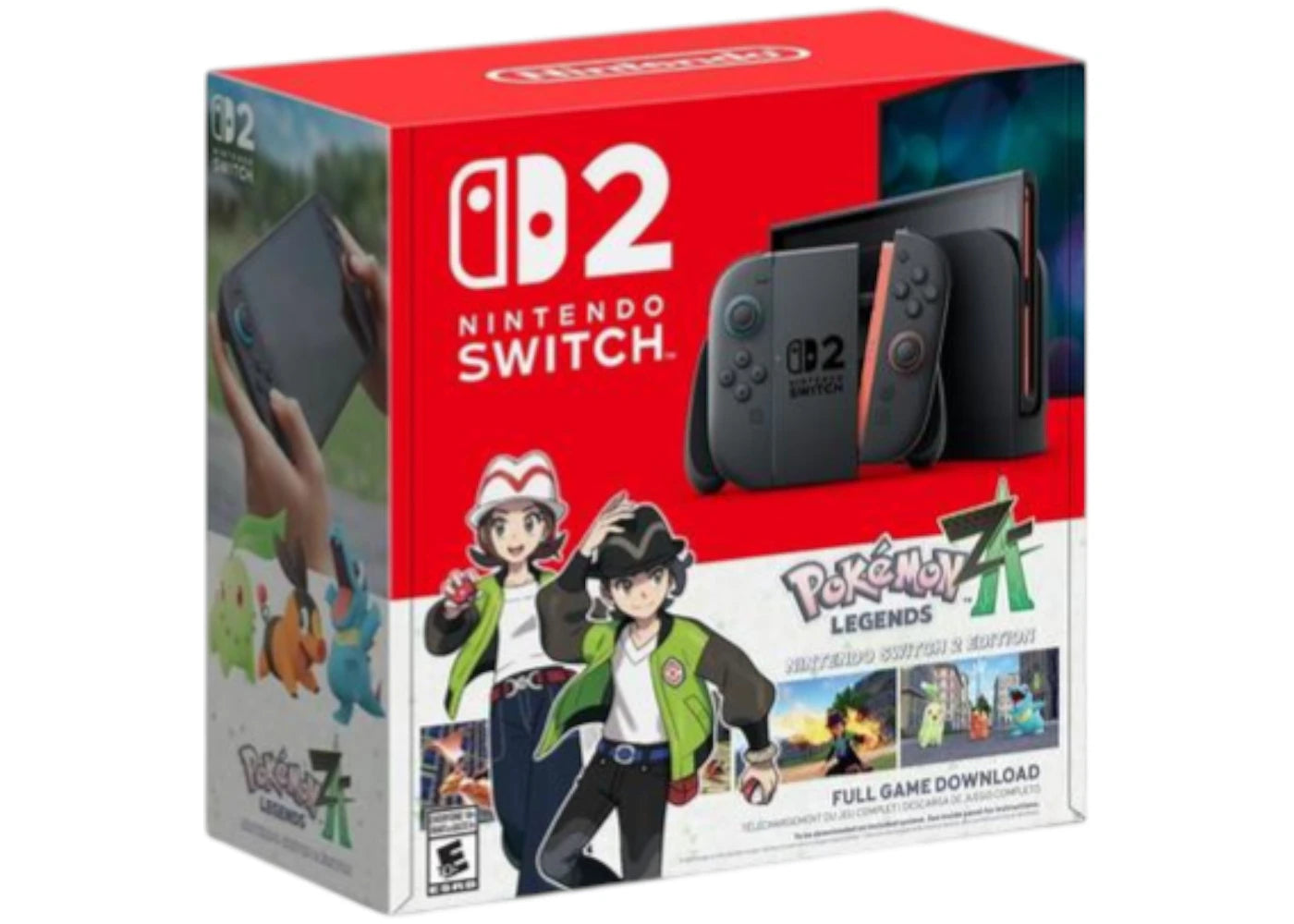 Nintendo Switch 2 Console and Pokemon Legends: Z-A Bundle