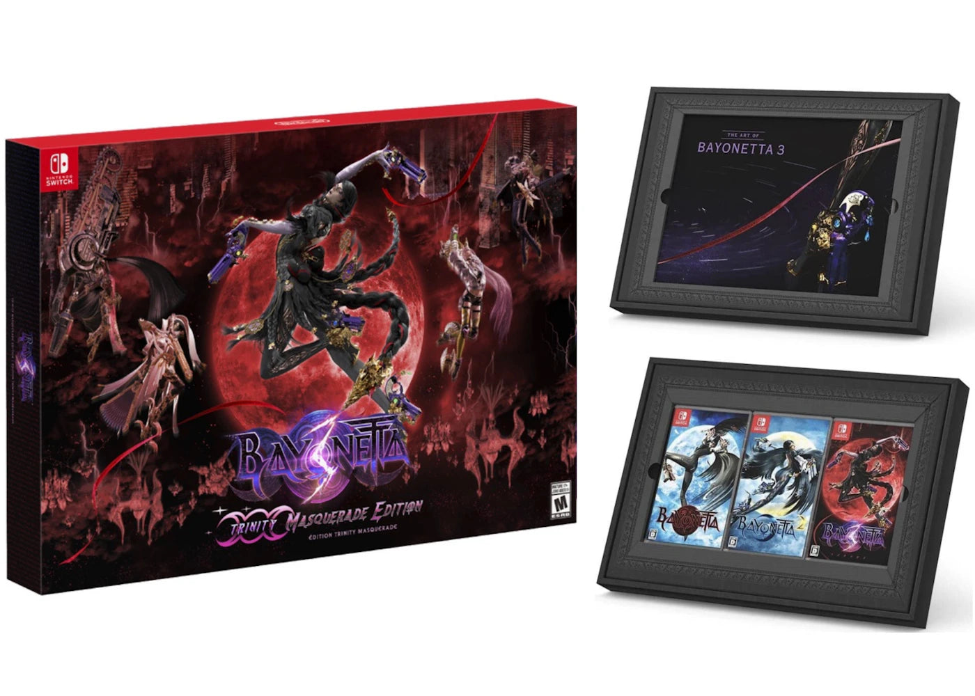 Nintendo Switch Bayonetta 3 Trinity Masquerade Edition Video Game