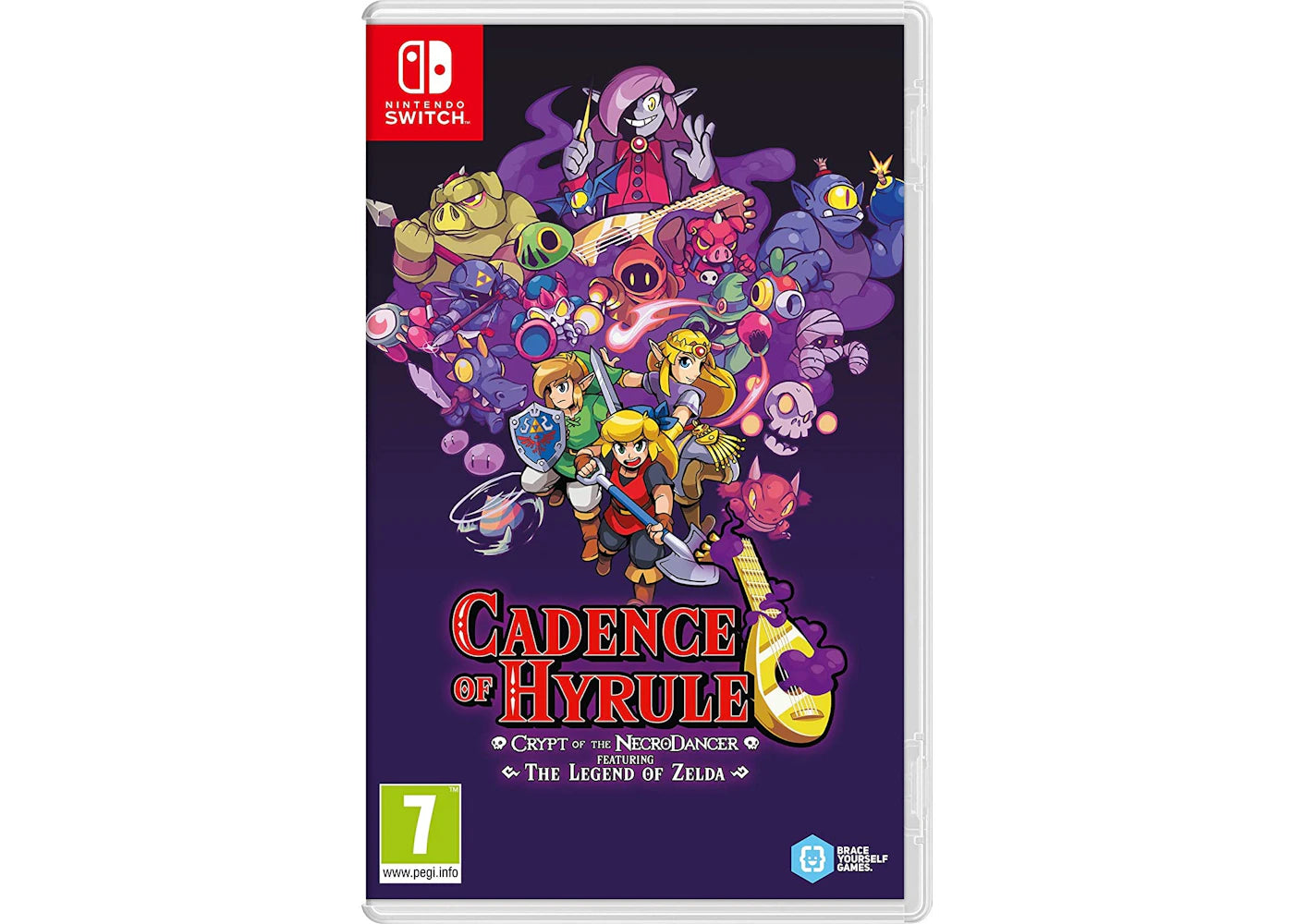 Nintendo Switch Cadence of Hyrule: Crypt of the NecroDancer Featuring The Legend of Zelda Video Game