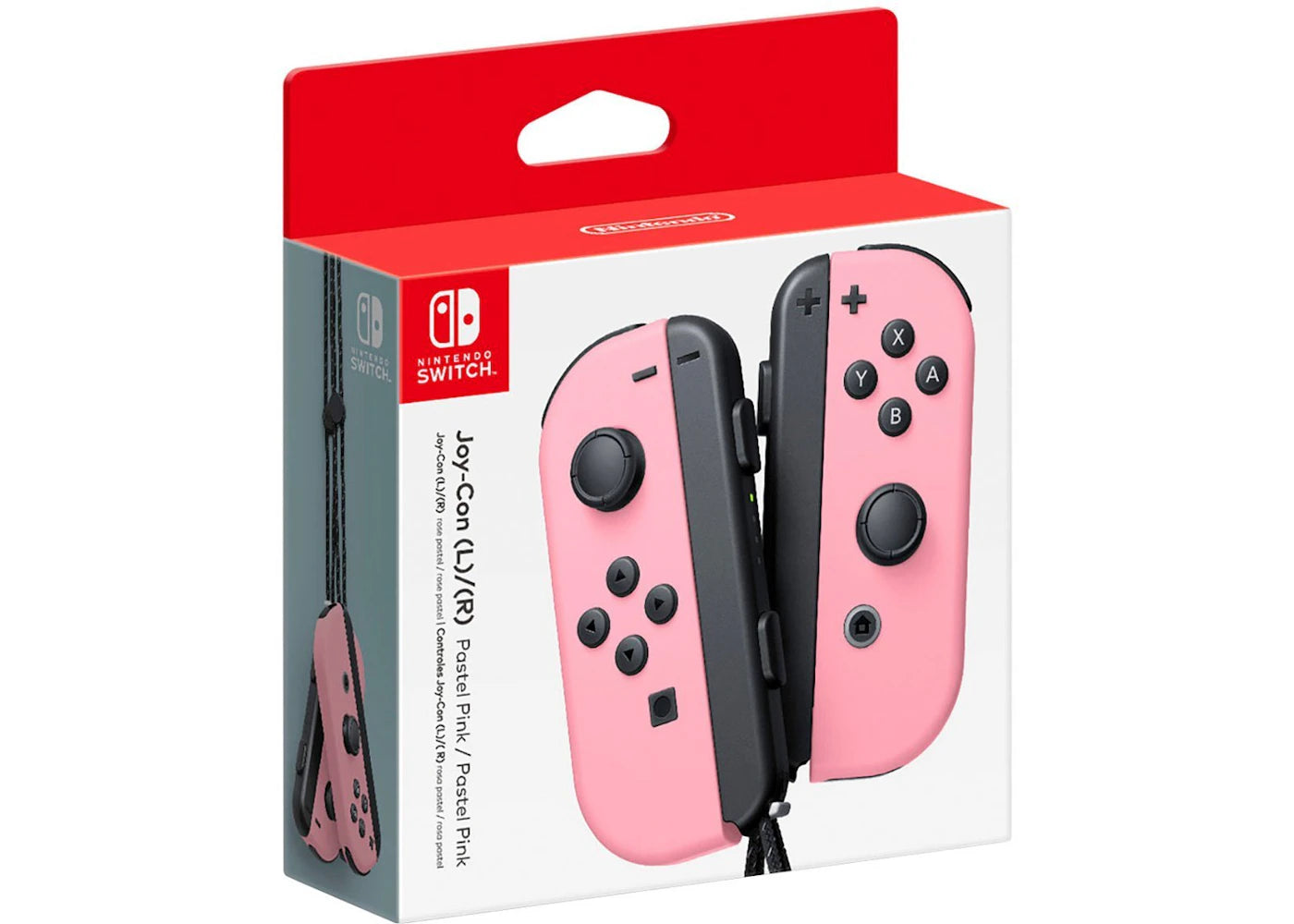 Nintendo Switch Joy-Con (L-R) (HACAJAYAF) Pastel Pink