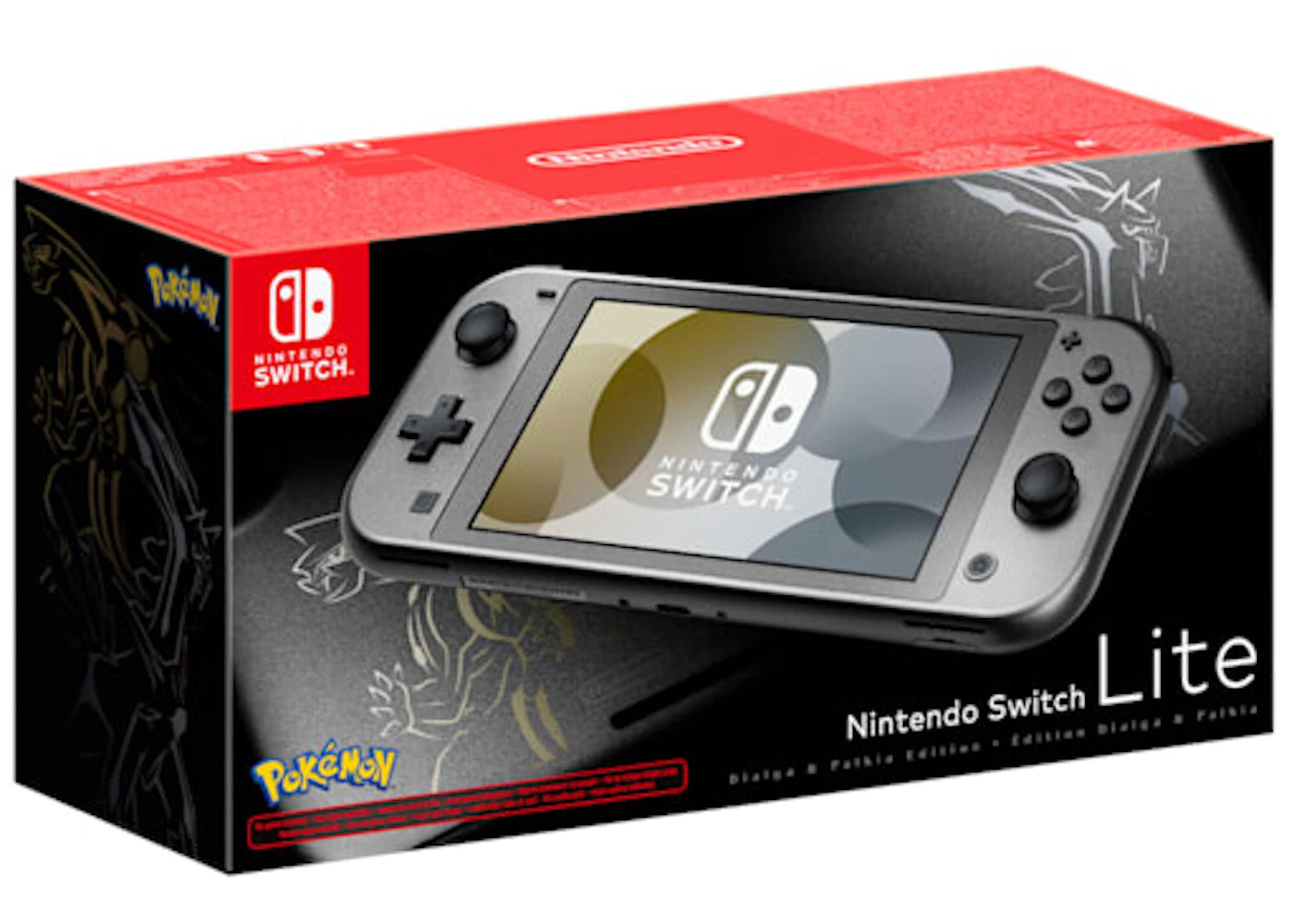 Nintendo Switch Lite Pokemon Dialga & Palkia Edition (JPN Plug)