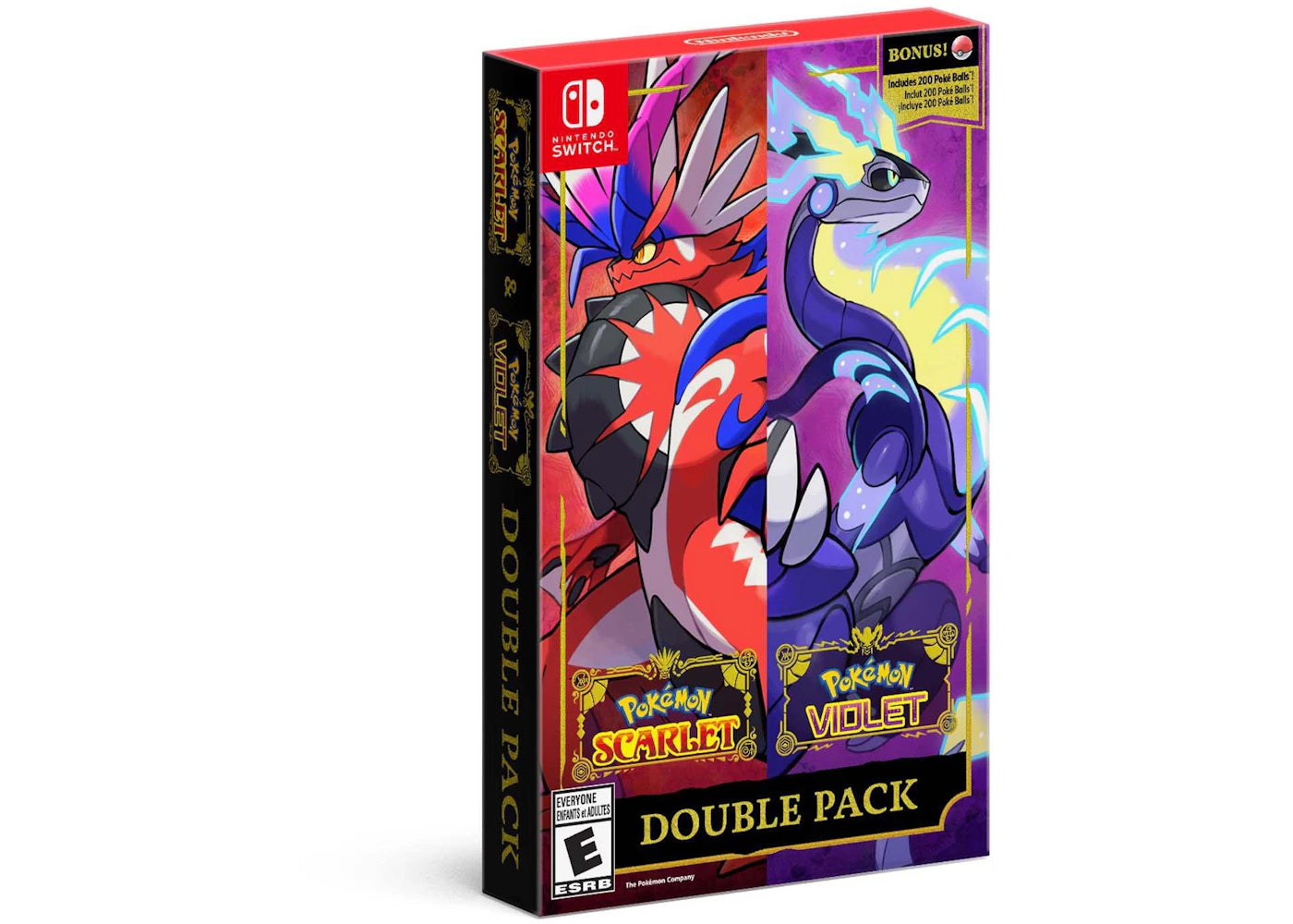 Nintendo Switch Pokemon Violet/Scarlet Double Pack Video Game