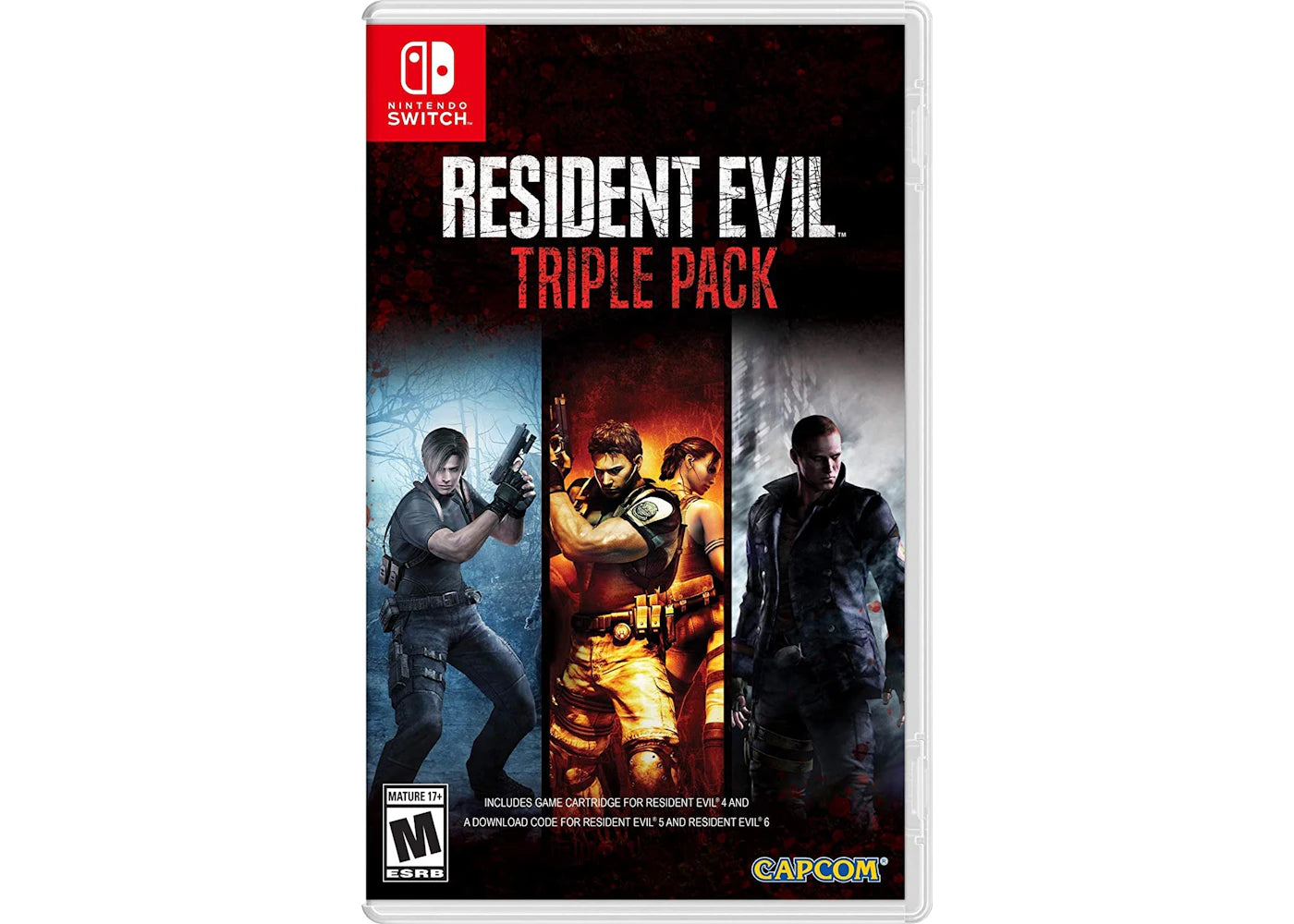 Nintendo Switch Resident Evil Triple Pack Video Game