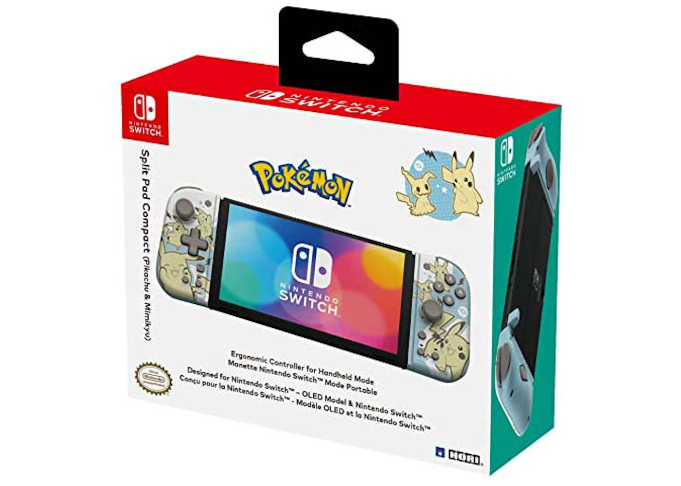 Nintendo Switch Split Pad Compact Pikachu & Mimikyu Edition NSW-410U