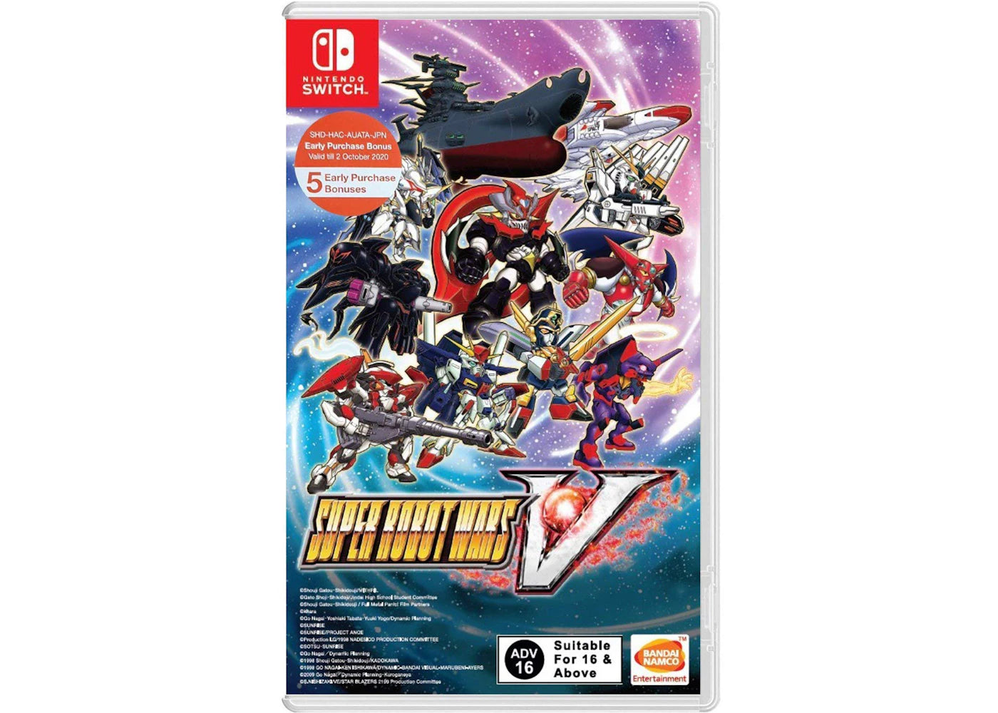 Nintendo Switch Super Robot Wars V Video Game