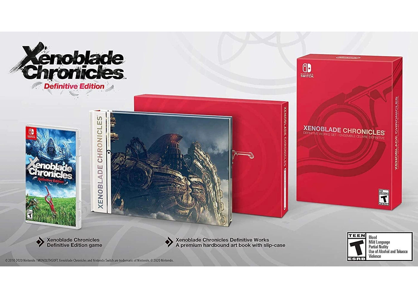 Nintendo Xenoblade Chronicles: Definitive Works Set Video Game Bundle