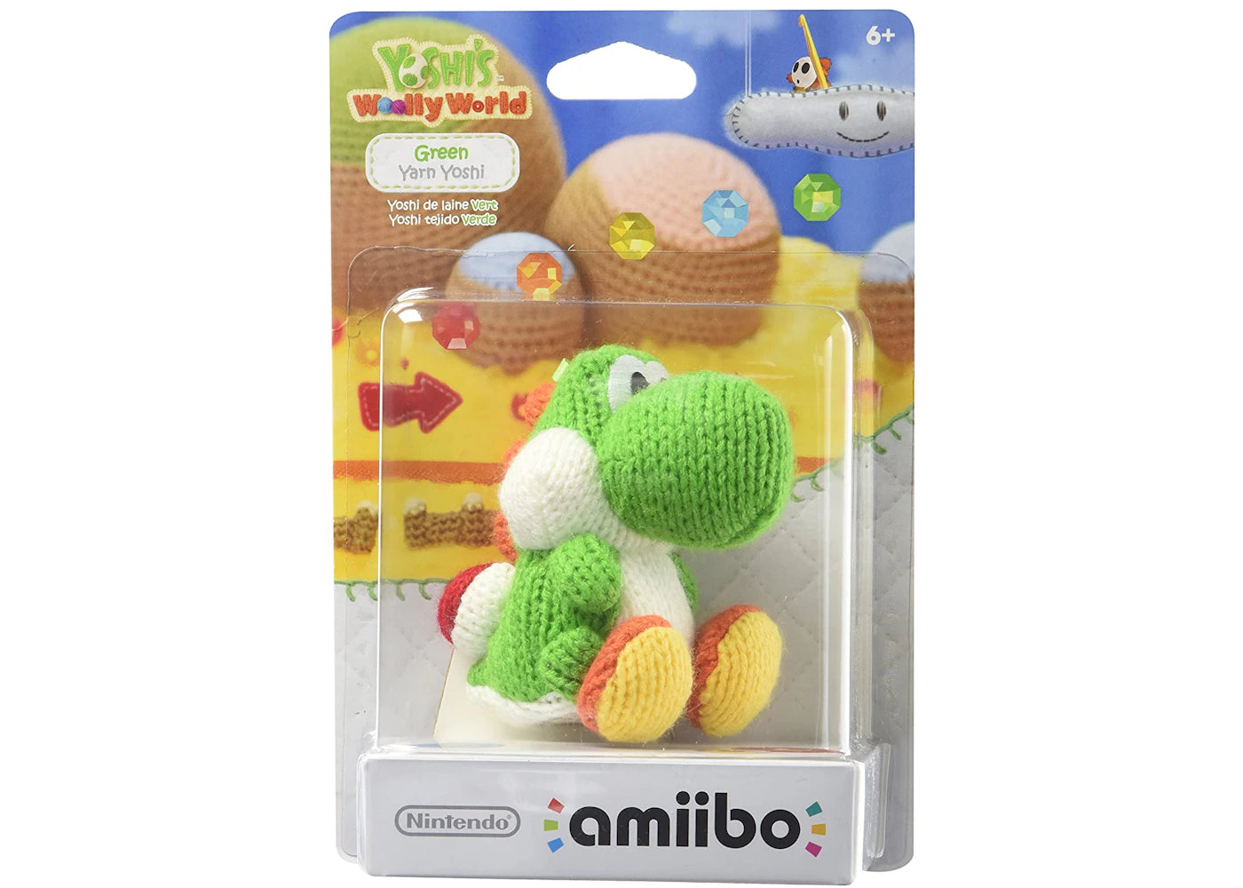 Nintendo Yoshi's Woolly Wold Green Yarn Yoshi amiibo