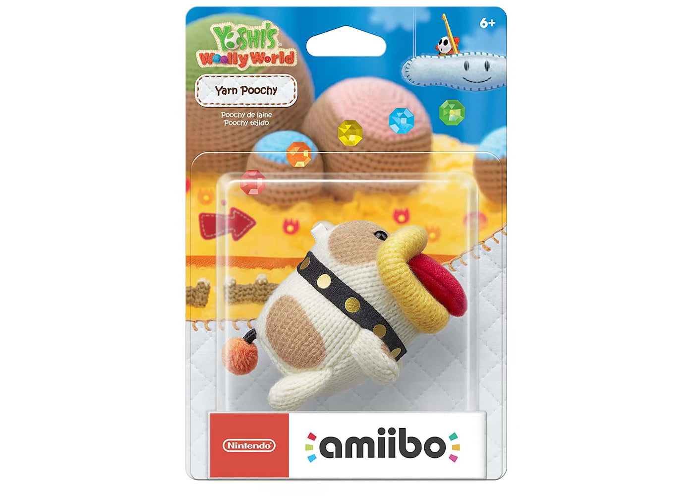 Nintendo Yoshi's Woolly World Yarn Poochy amiibo