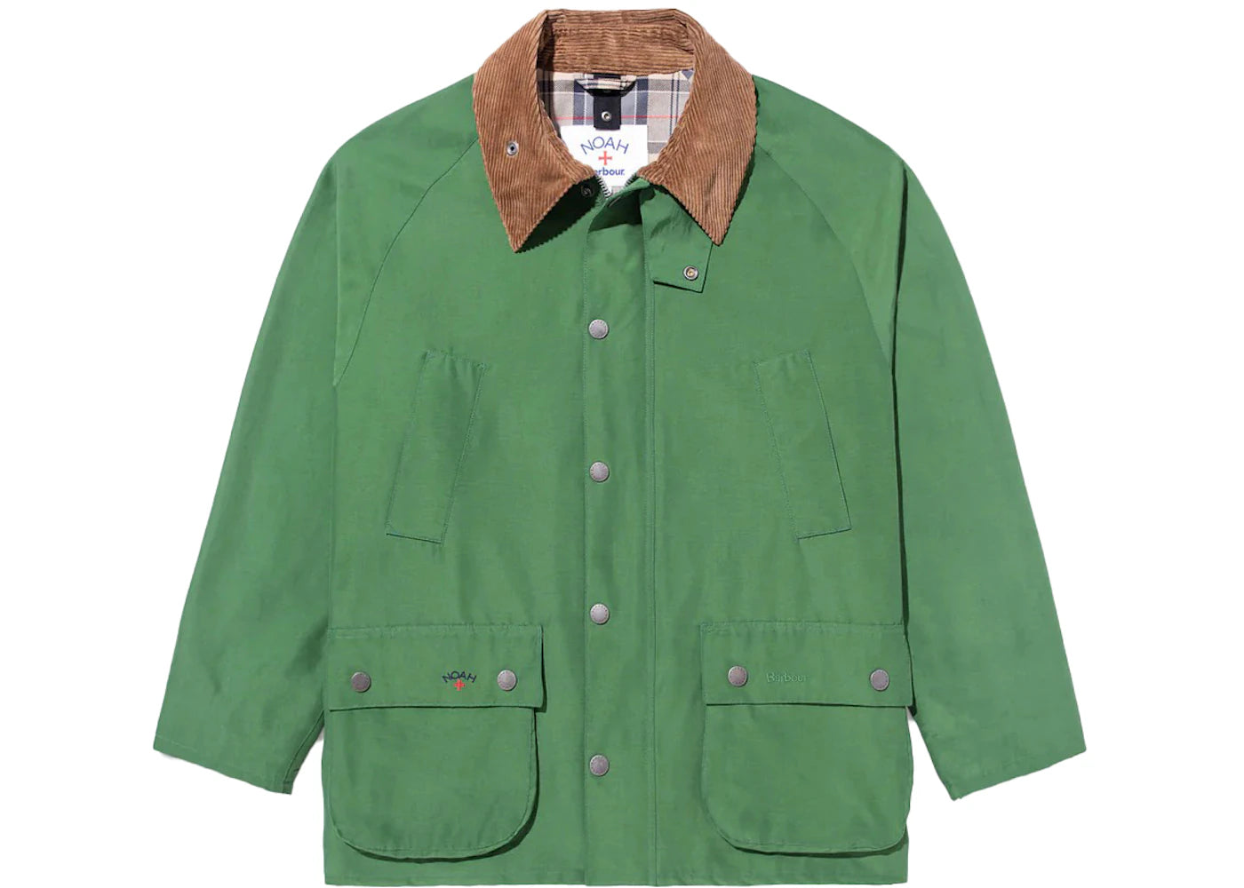 Noah Barbour 60/40 Bedale Jacket Kelly Green