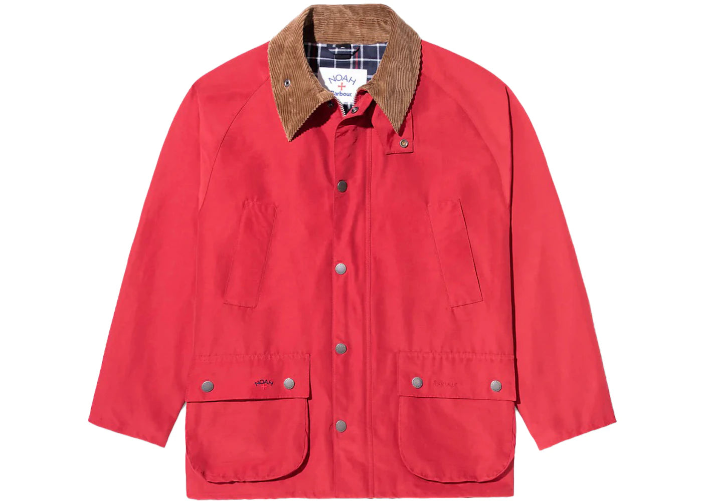 Noah Barbour 60/40 Bedale Jacket Red