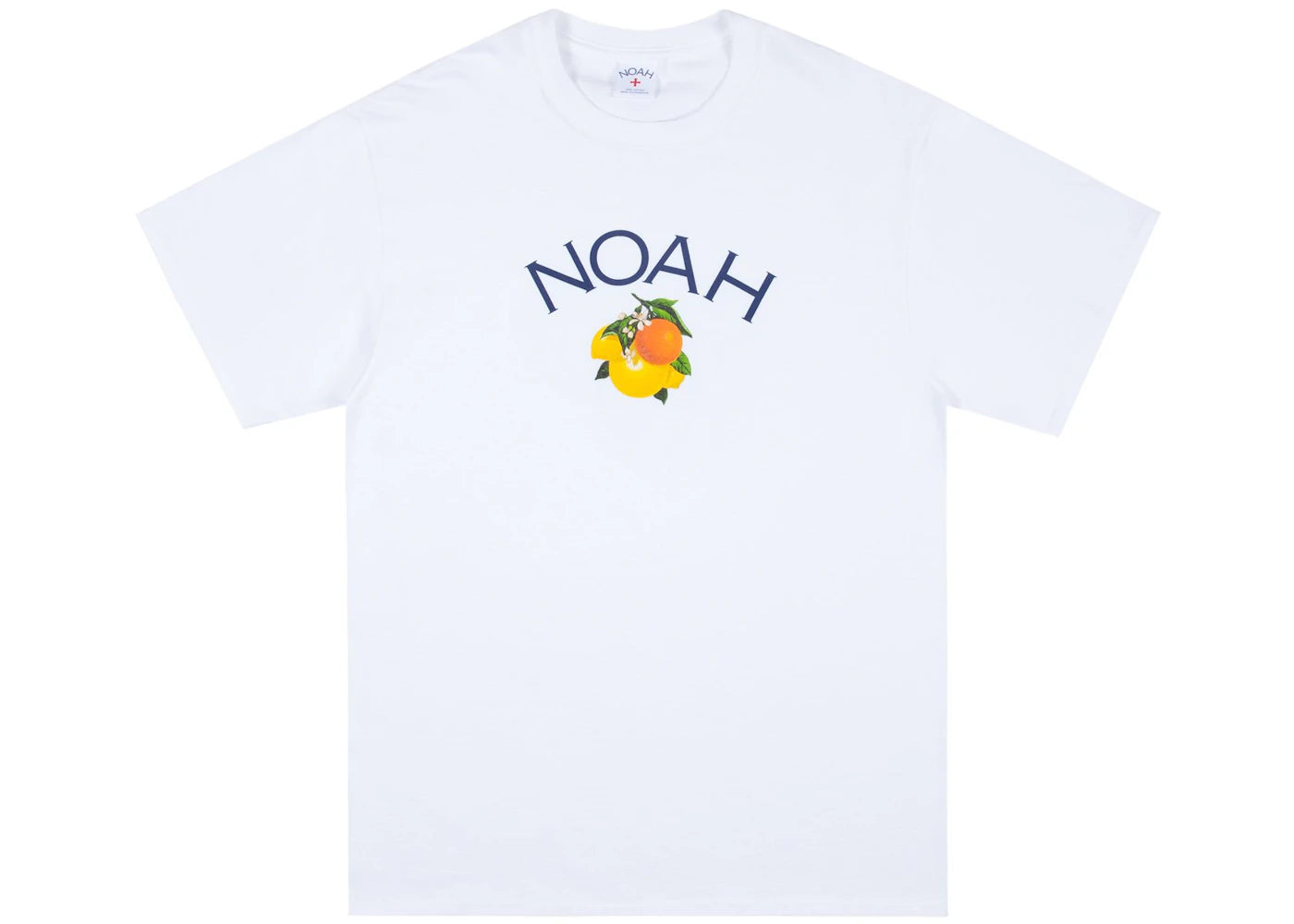 Noah Citrus Core Logo Tee White