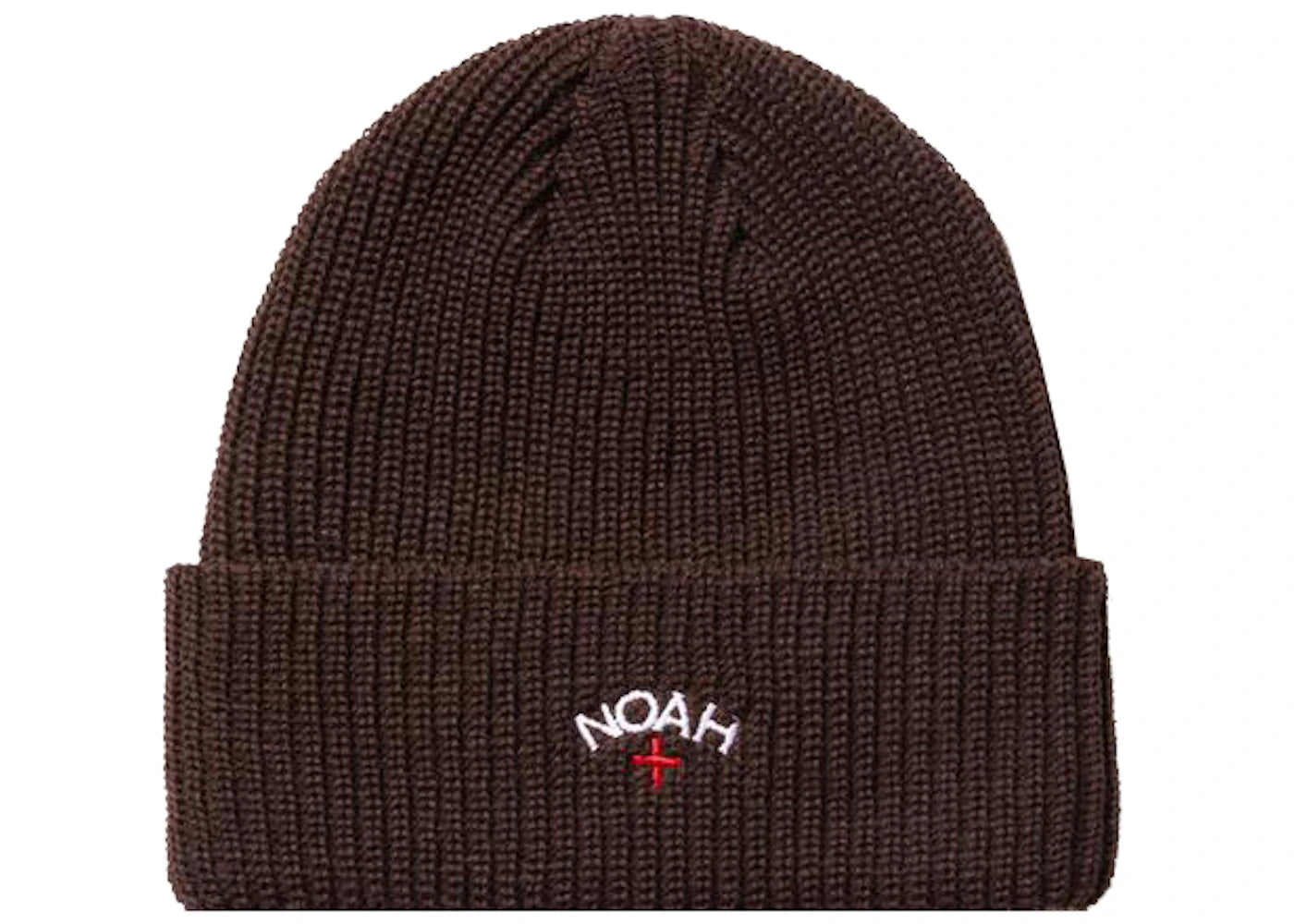 Noah Core Logo Beanie Mahogany