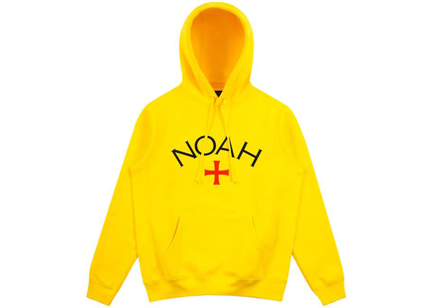 Noah Core Logo Hoodie (SS19) Yellow