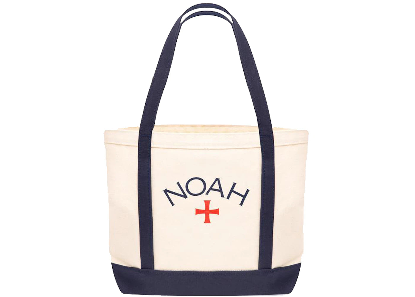 Noah Core Logo Tote Tan/Blue