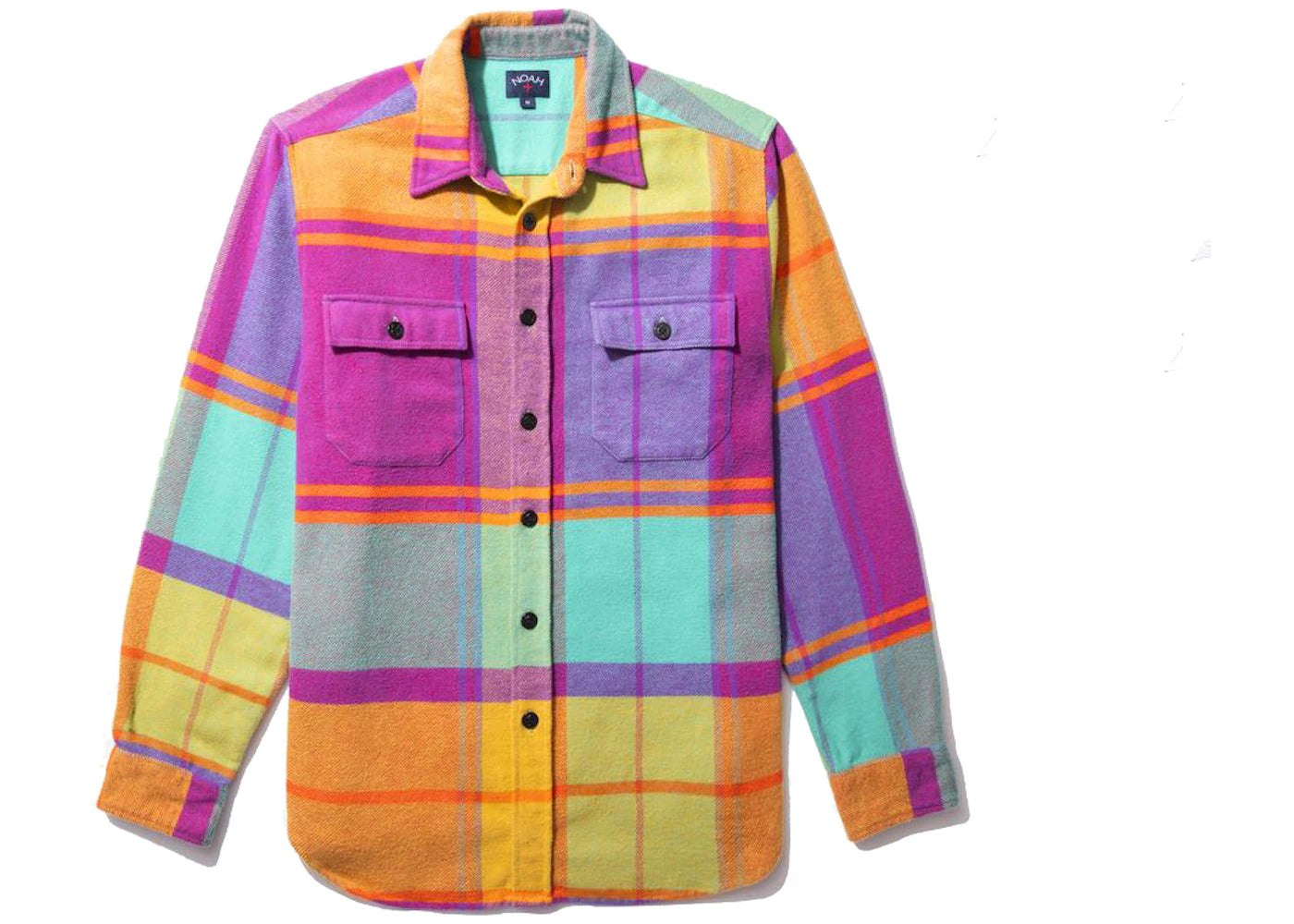 Noah Heavyweight Bright Plaid Flannel Multi